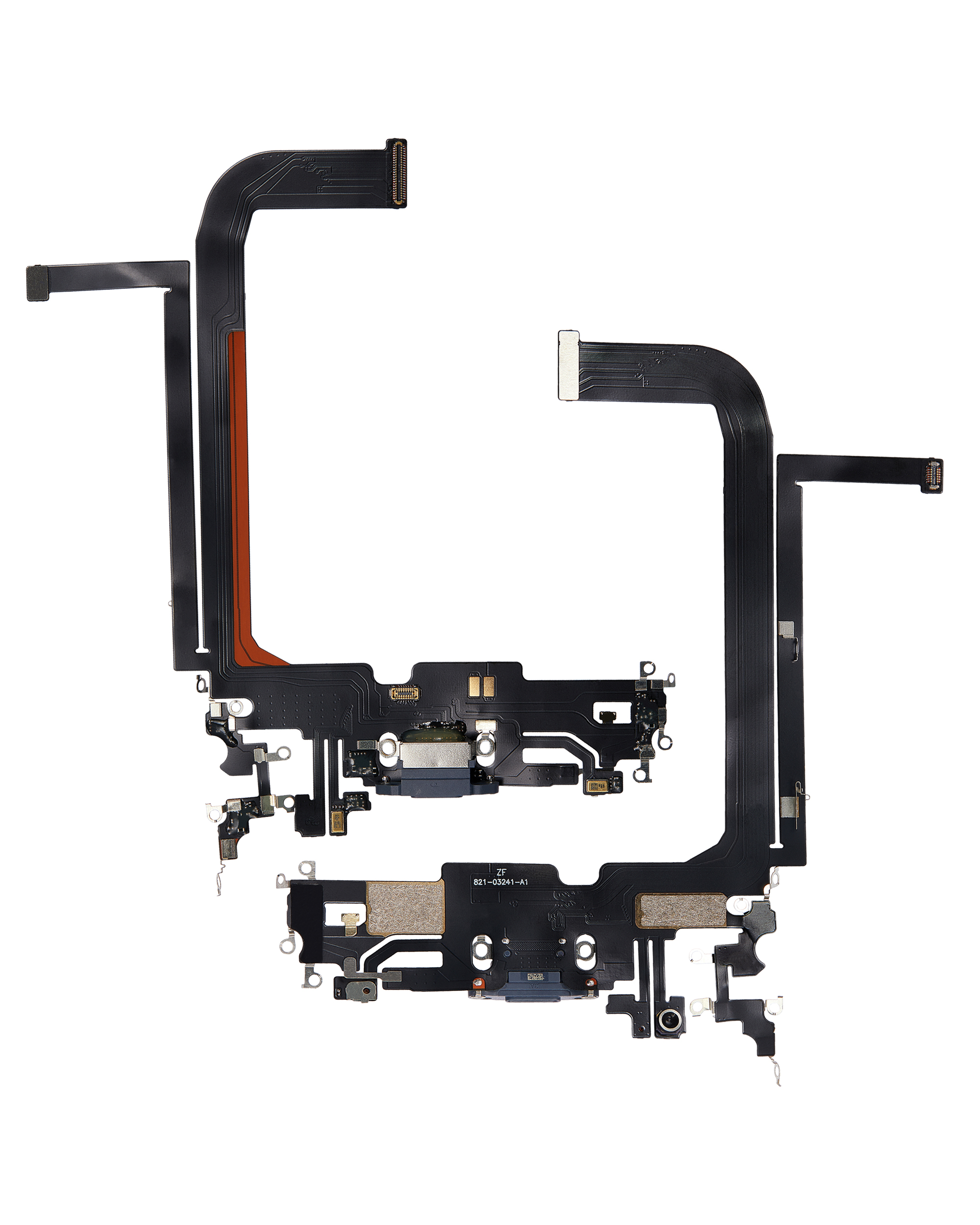 Ladebuchse Flexkabel für iPhone 13 Pro Max (Aftermarket Plus) (Sierra Blue) – Bild 2
