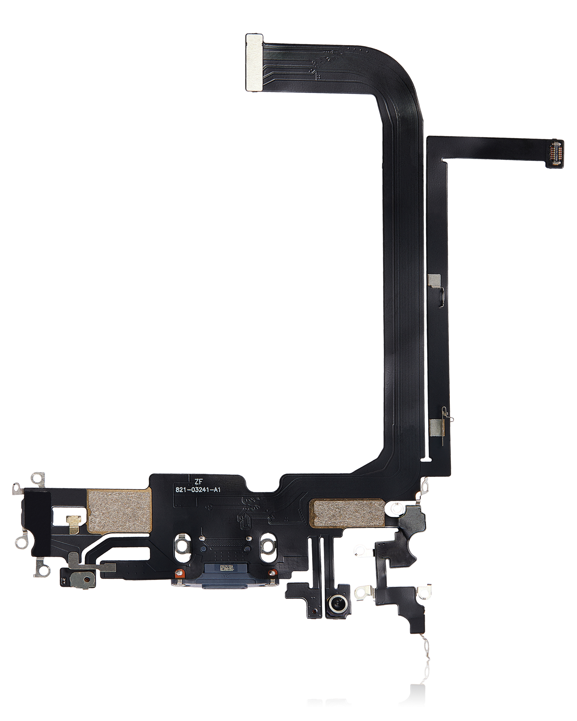 Ladebuchse Flexkabel für iPhone 13 Pro Max (Aftermarket Plus) (Sierra Blue) – Bild 3