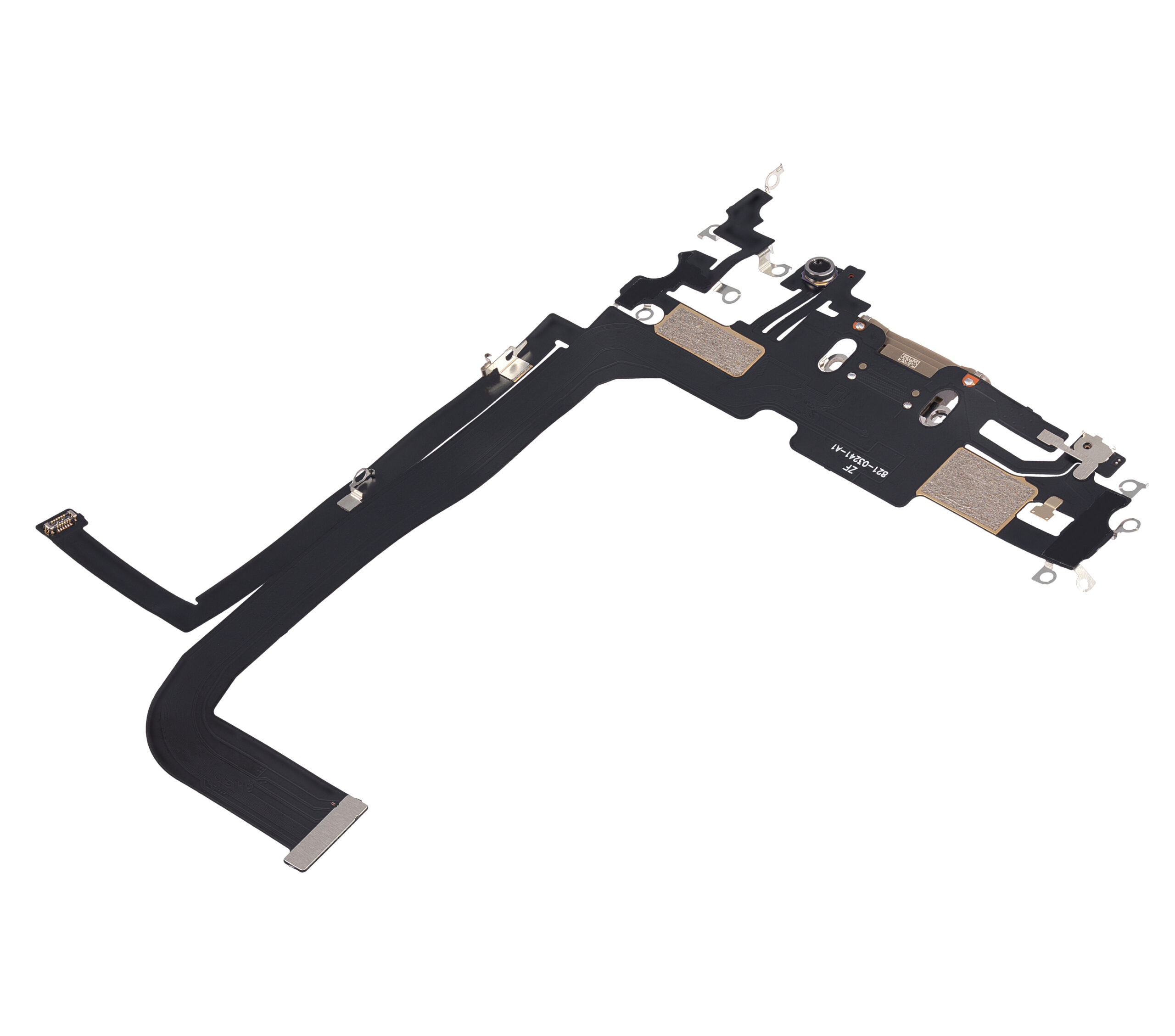Ladebuchse Flexkabel für iPhone 13 Pro Max (Aftermarket Plus) (Gold) – Bild 4