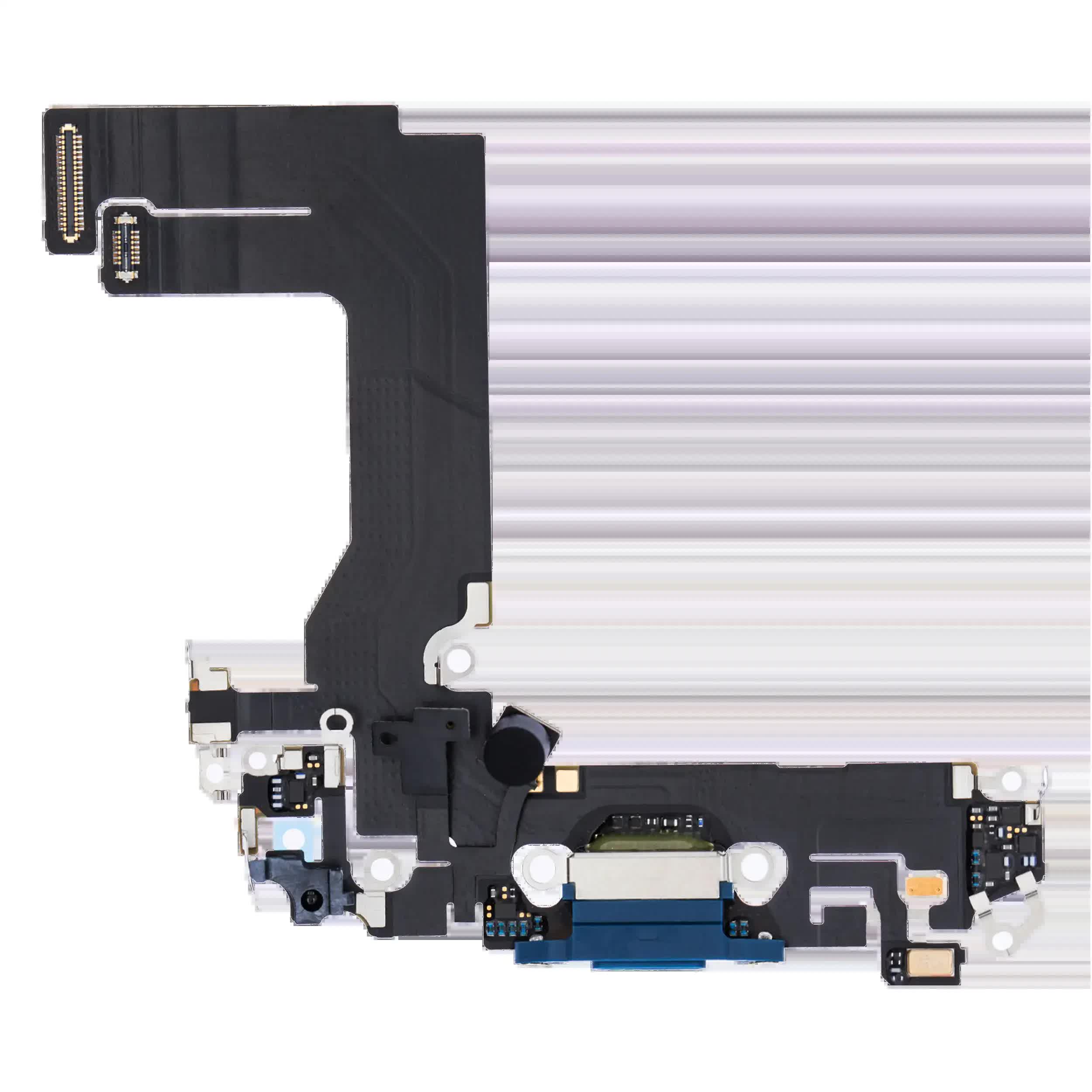 Ladebuchse Flexkabel für iPhone 13 Mini (Premium) (Blue (Blau))