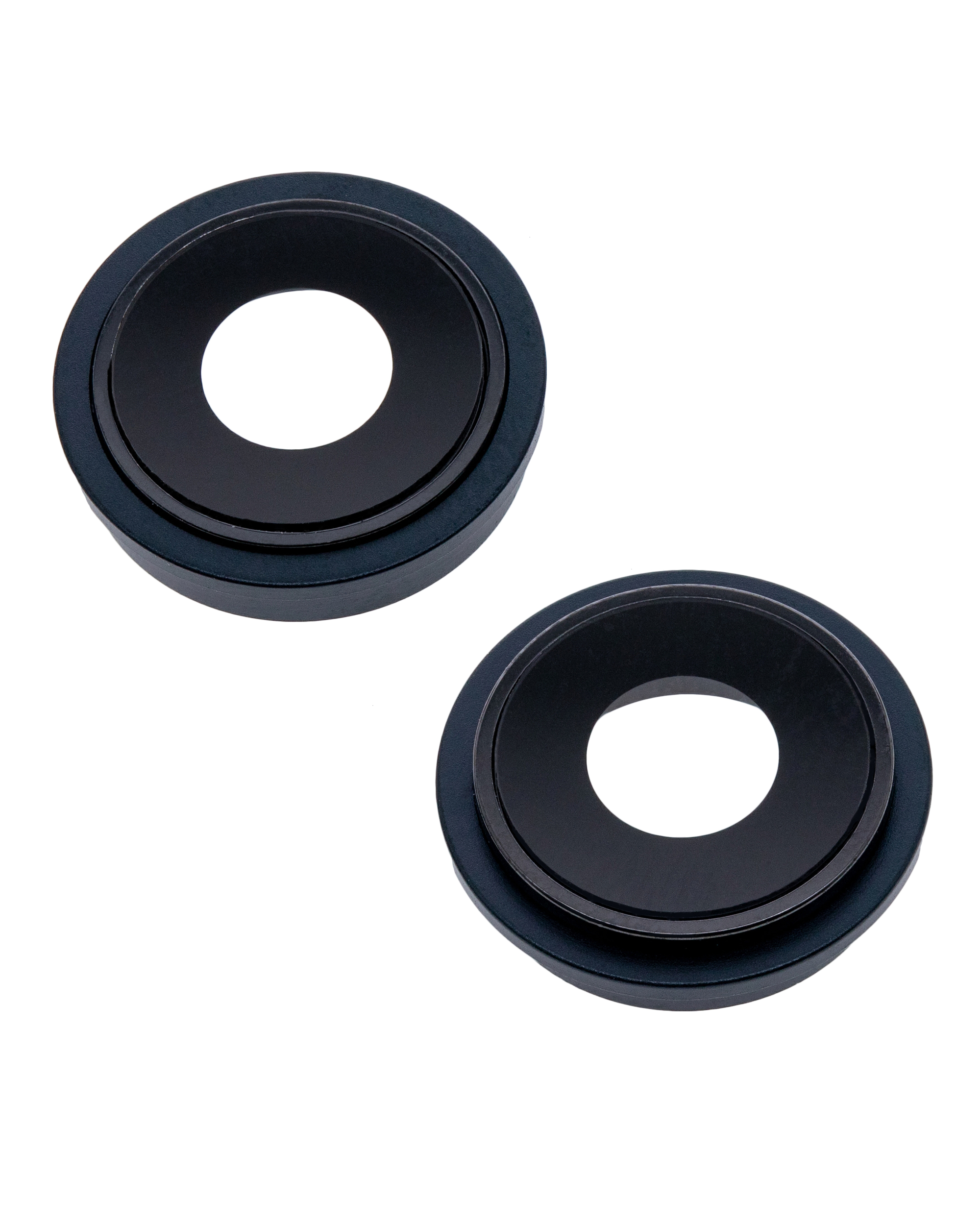 Rückkamera-Glas mit Halterung und Blende für iPhone 13 / 13 Mini (2-teiliges Set) (Real Sapphire) (Premium) (Midnight) – Bild 4