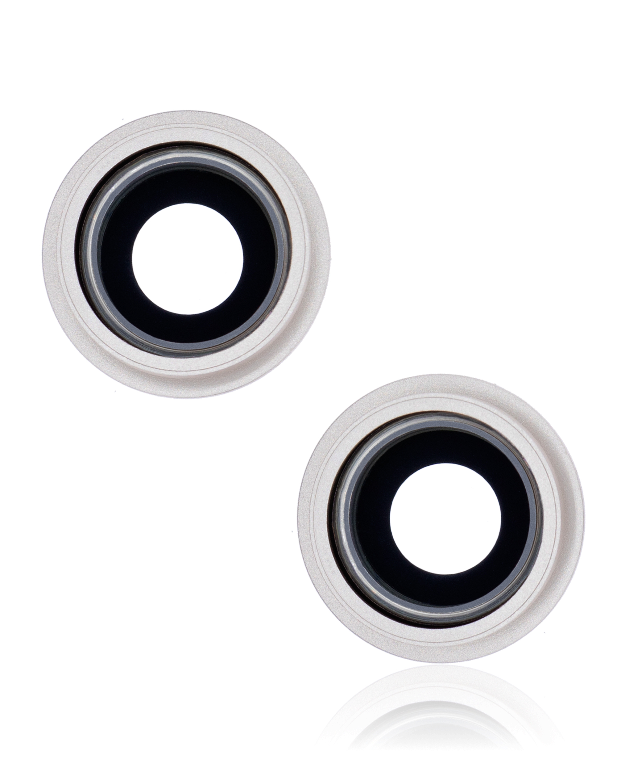 Rückkamera-Glas mit Halterung und Blende für iPhone 13 / 13 Mini (2-teiliges Set) (Real Sapphire) (Premium) (Starlight) – Bild 3