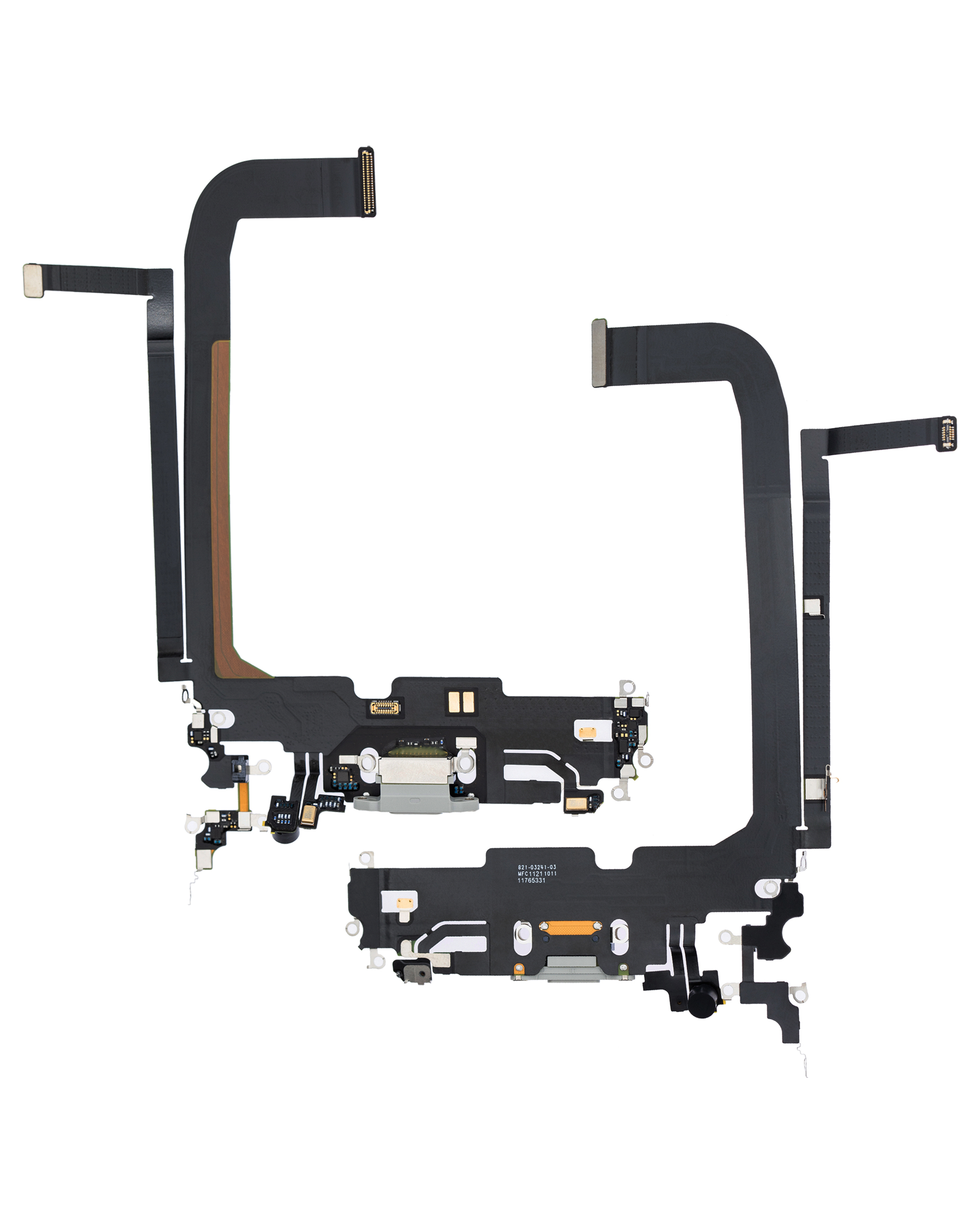 Ladebuchse Flexkabel für iPhone 13 Pro Max (Premium) (Silver (Silber)) – Bild 2
