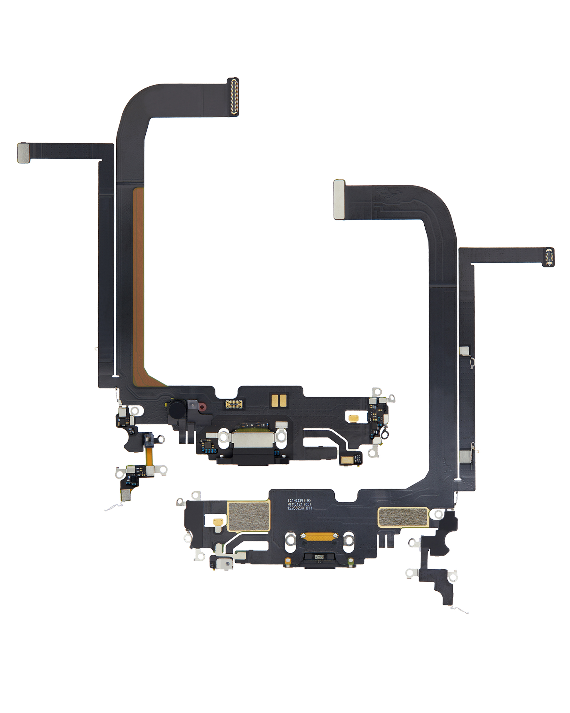 Ladebuchse Flexkabel für iPhone 13 Pro Max (Premium) (Graphite) – Bild 2