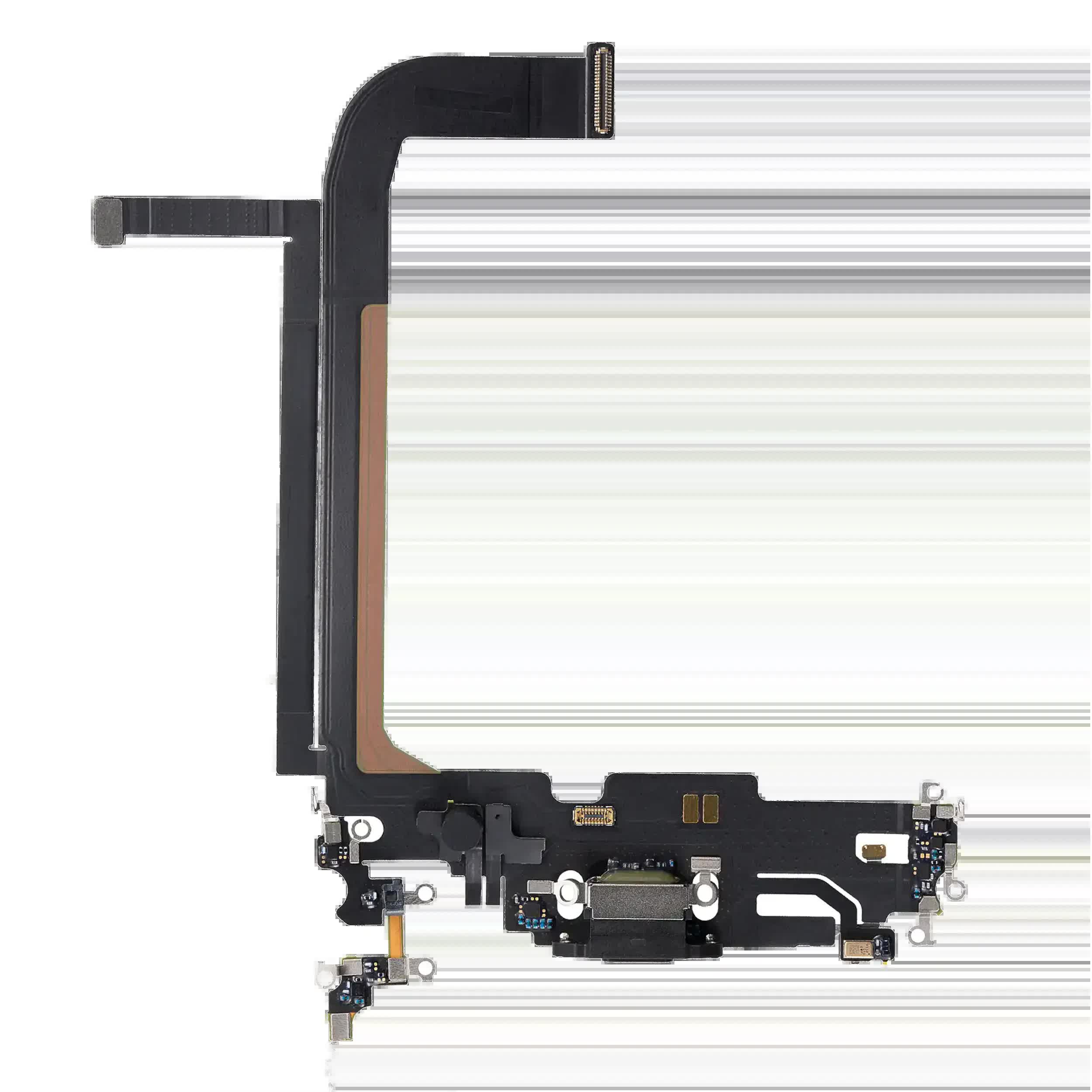 Ladebuchse Flexkabel für iPhone 13 Pro Max (ausgebautes Originalteil) (Graphite)