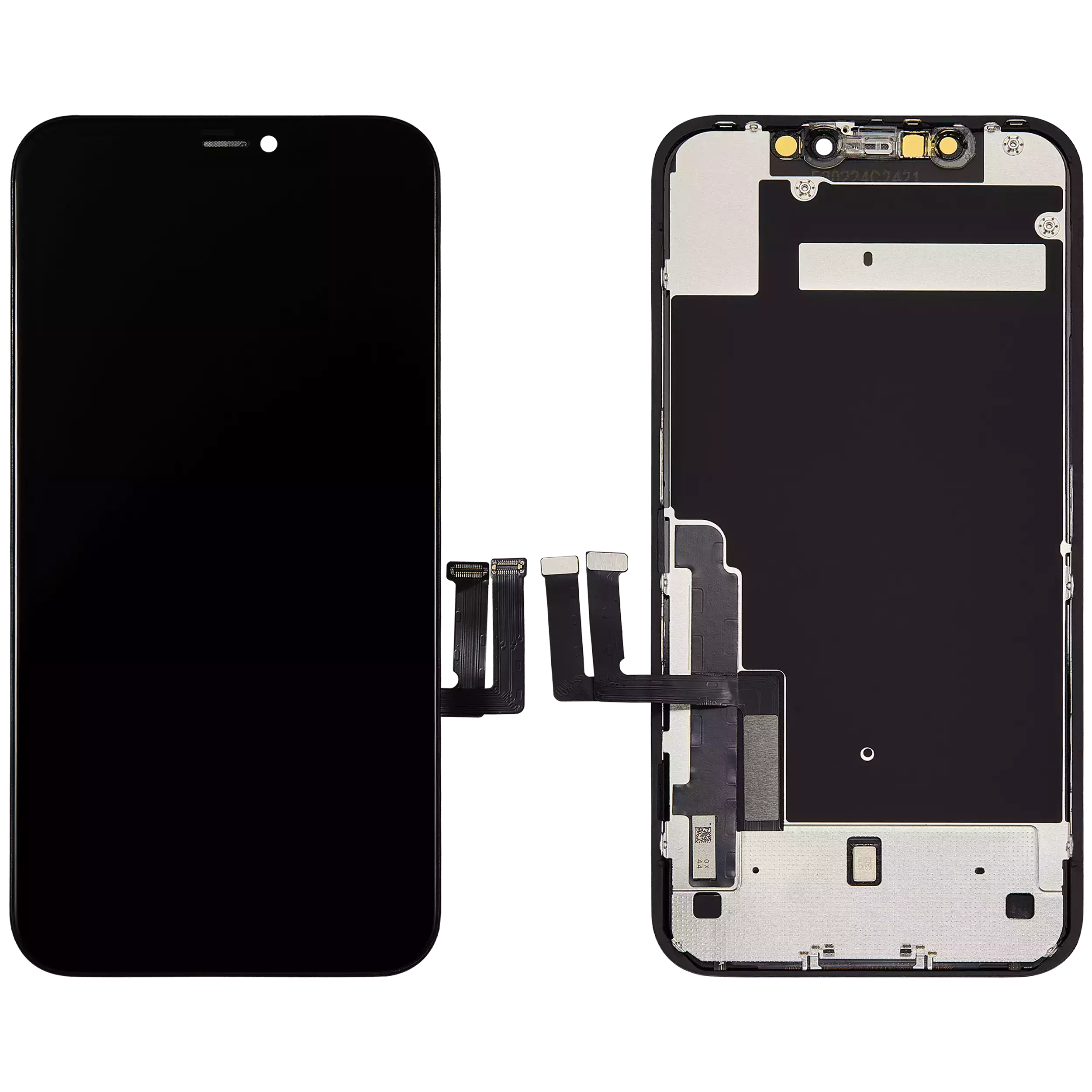LCD Display mit Stahlplatte vormontiert für iPhone 11 (Aftermarket / Incell) – Bild 2