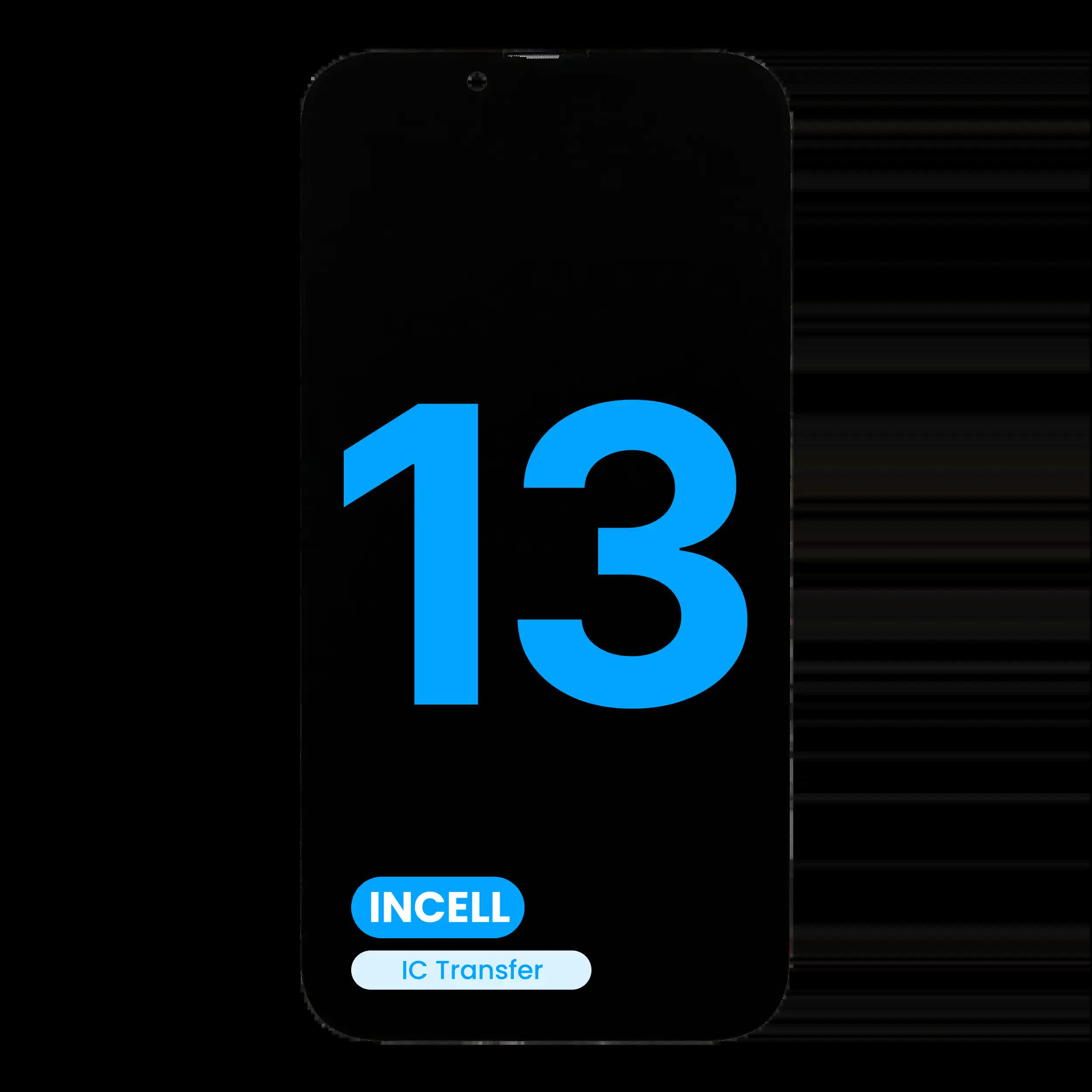LCD Display für iPhone 13 (Aftermarket: AQ7 / Incell)