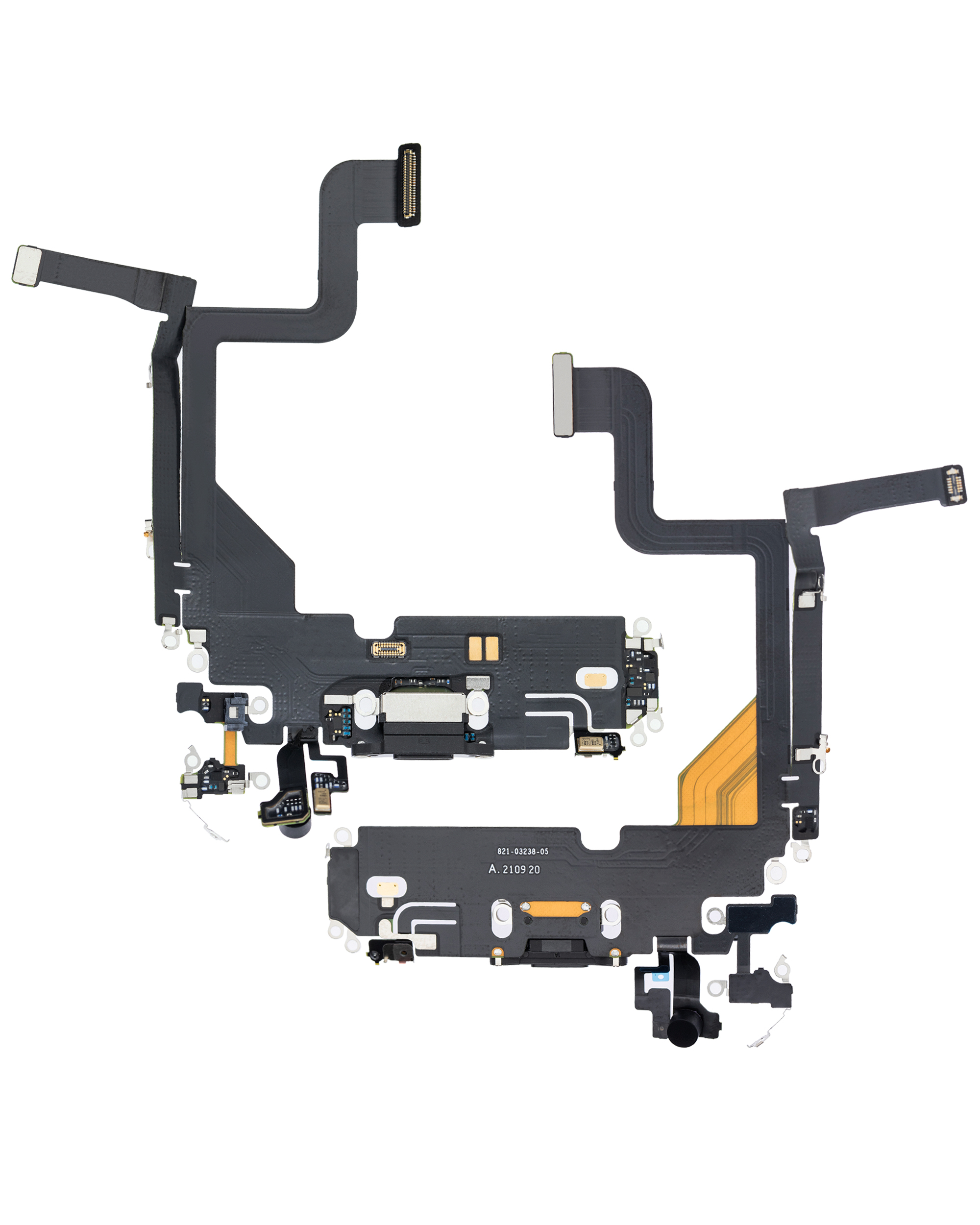 Ladebuchse Flexkabel für iPhone 13 Pro (Premium) (Graphite) – Bild 2