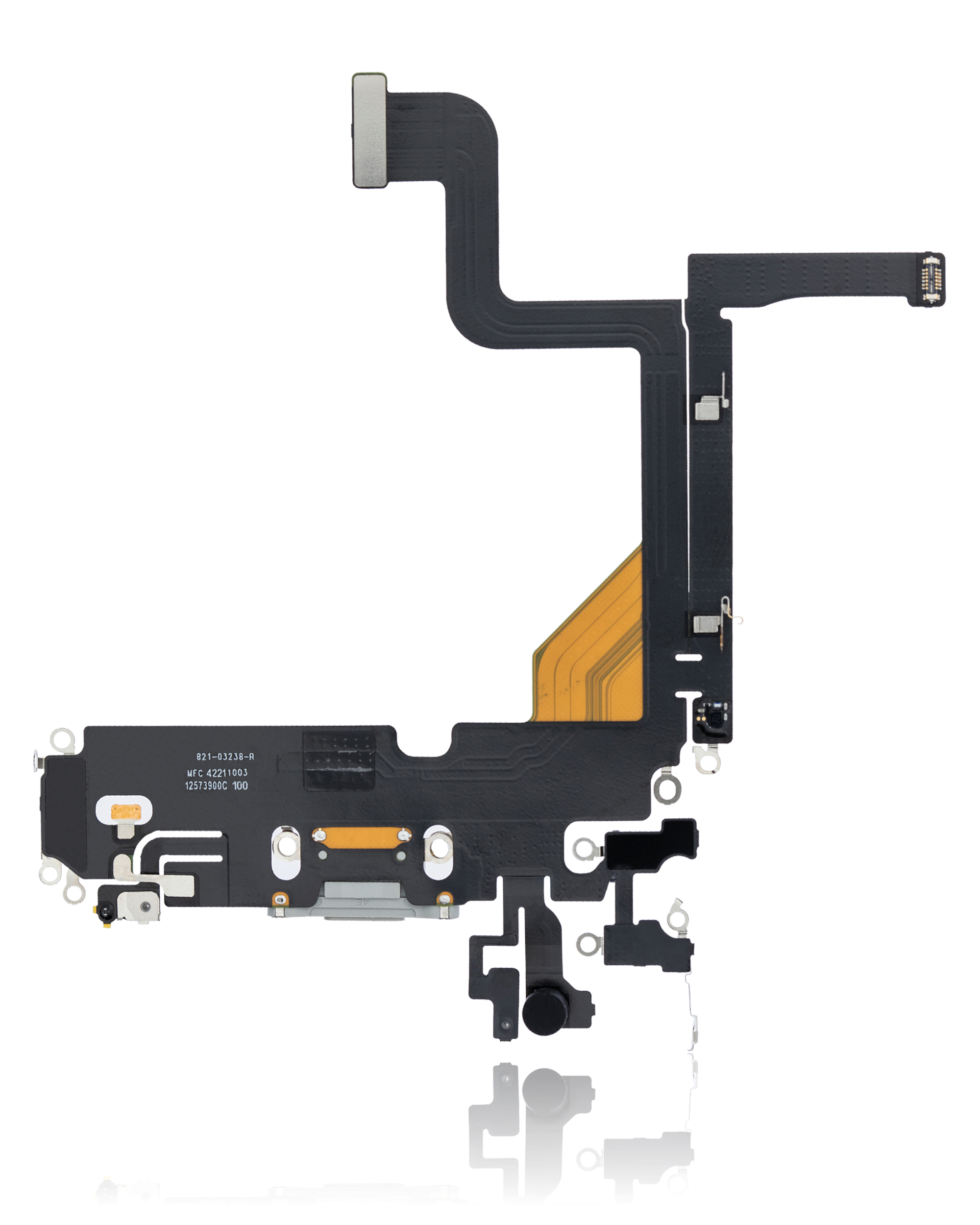Ladebuchse Flexkabel für iPhone 13 Pro (Premium) (Silver (Silber)) – Bild 3