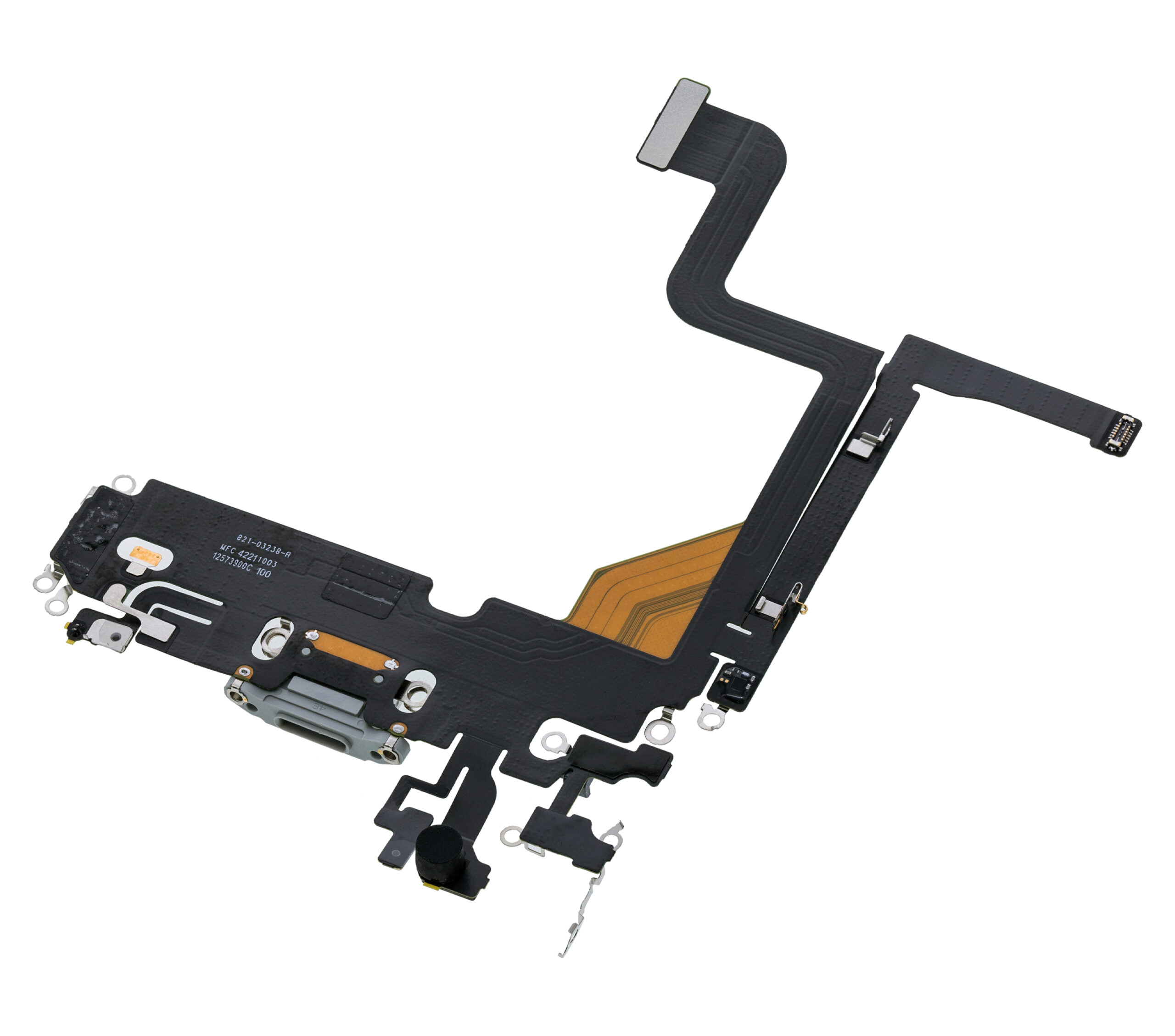 Ladebuchse Flexkabel für iPhone 13 Pro (Premium) (Silver (Silber)) – Bild 4