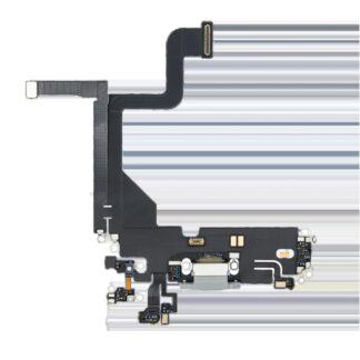 Ladebuchse Flexkabel für iPhone 13 Pro (Premium) (Silver (Silber))