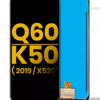 LCD Display ohne Rahmen für LG Q60 / K50 ( 2019 / X520) (professionell aufgearbeitet)