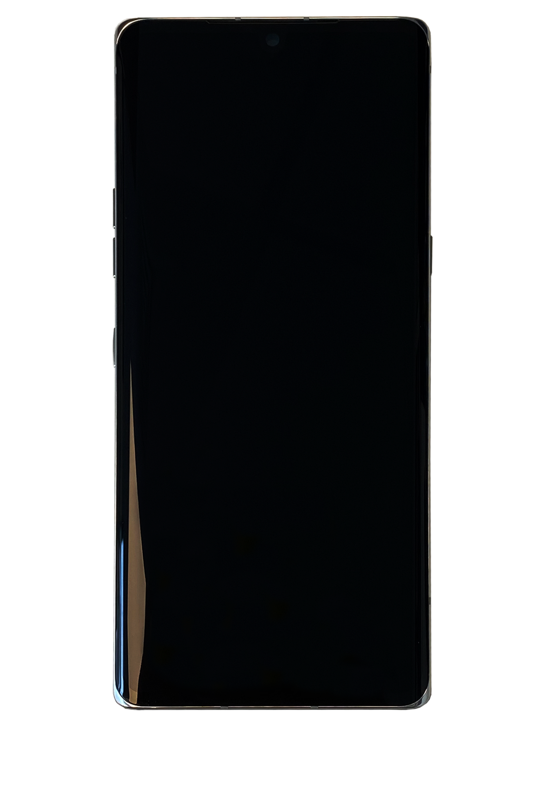 OLED Display mit Rahmen für LG Velvet 5G (Non-Verizon 5G UW Rahmen) (professionell aufgearbeitet) (Silver (Silber)) – Bild 2