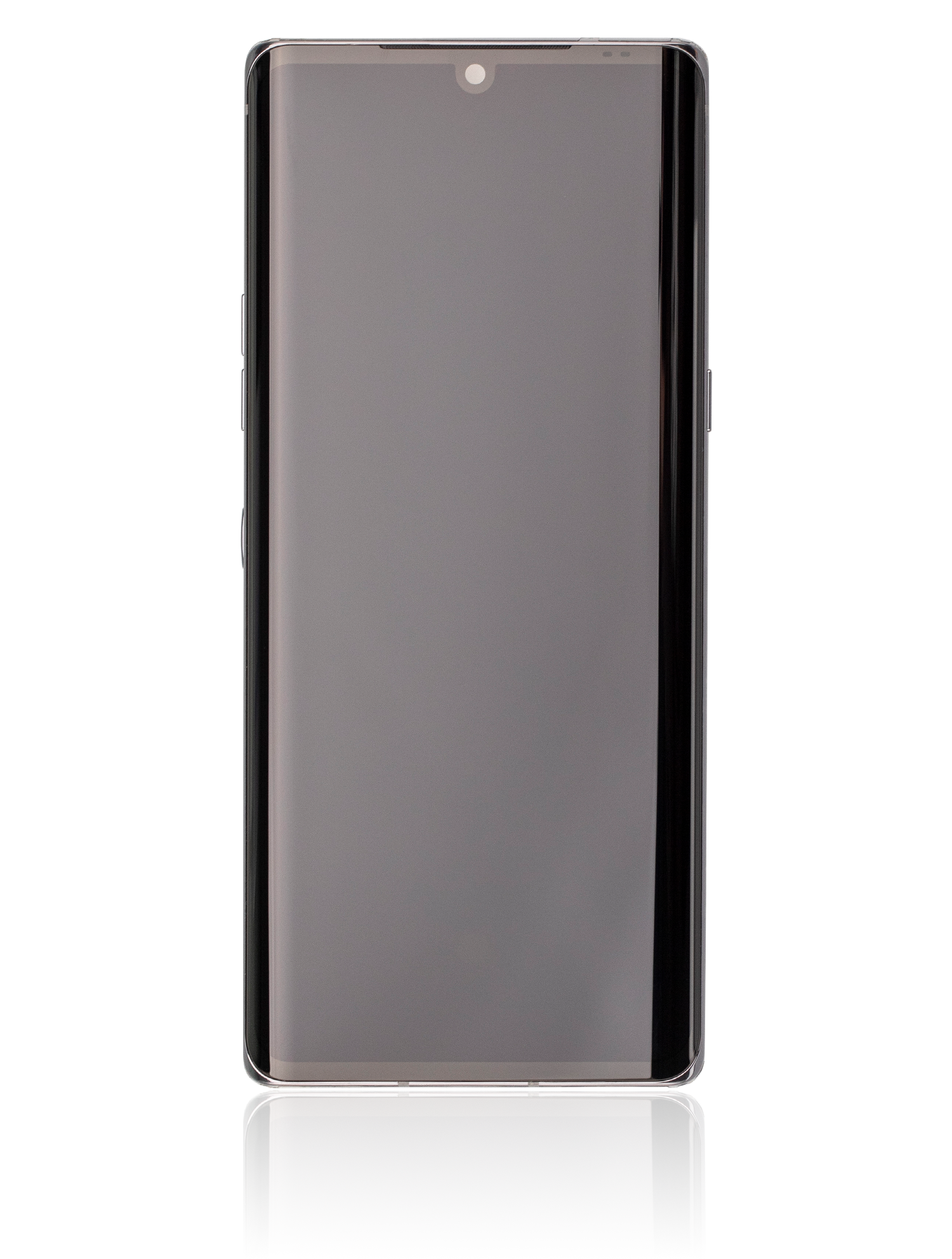 OLED Display mit Rahmen für LG Velvet 5G (Verizon 5G UW Rahmen einzeln) (professionell aufgearbeitet) (Gray (Grau)) – Bild 2