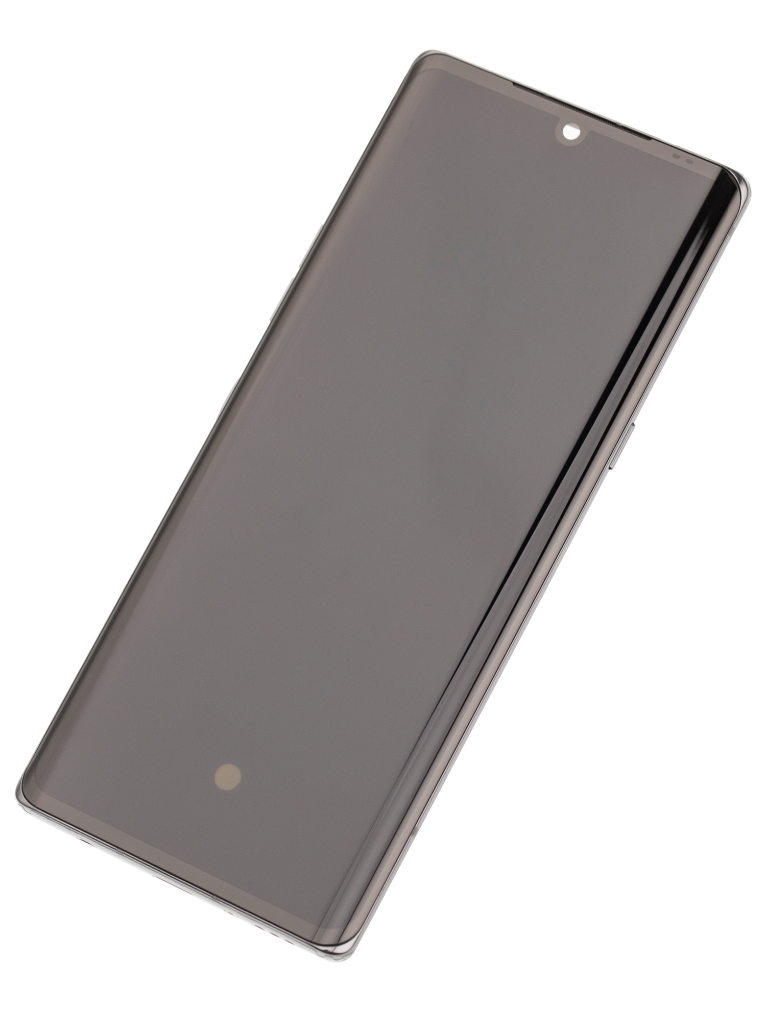 OLED Display mit Rahmen für LG Velvet 5G (Verizon 5G UW Rahmen einzeln) (professionell aufgearbeitet) (Gray (Grau)) – Bild 3