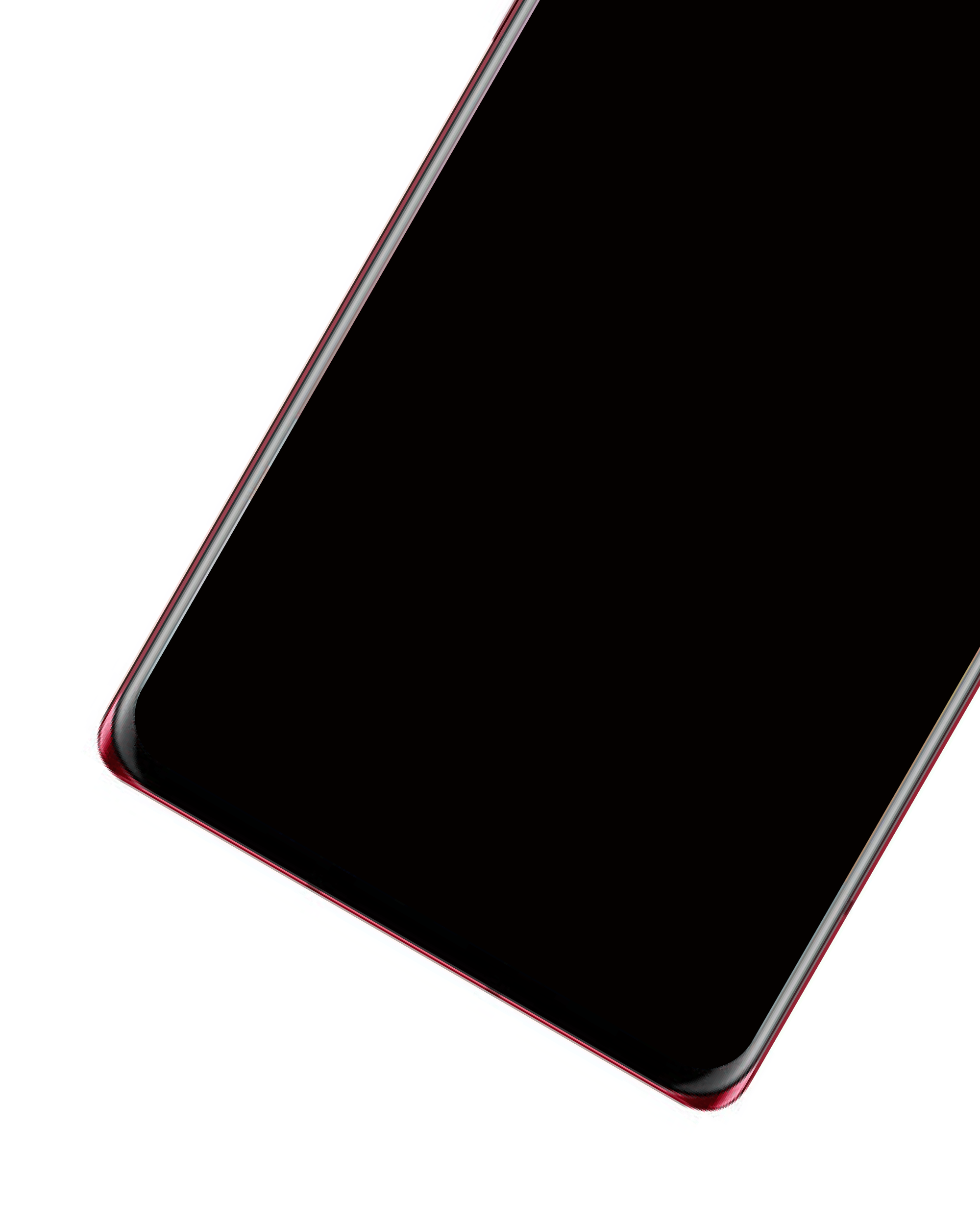 OLED Display mit Rahmen für LG Velvet 5G (Non-Verizon 5G UW Rahmen) (professionell aufgearbeitet) (Red (Rot)) – Bild 4