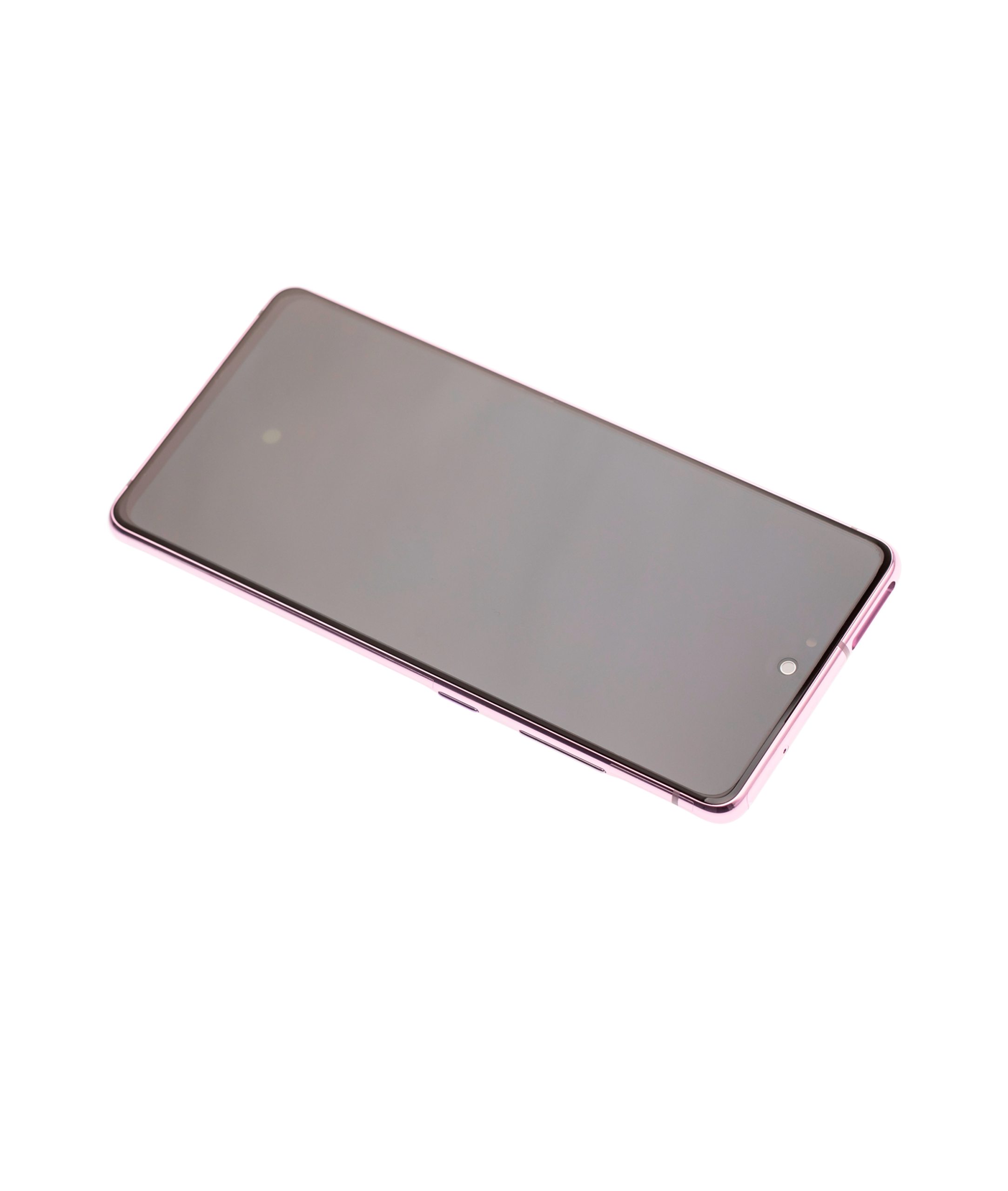 OLED Display mit Rahmen für Samsung Galaxy S20 FE 4G / 5G (professionell aufgearbeitet) (Cloud Lavender) – Bild 4