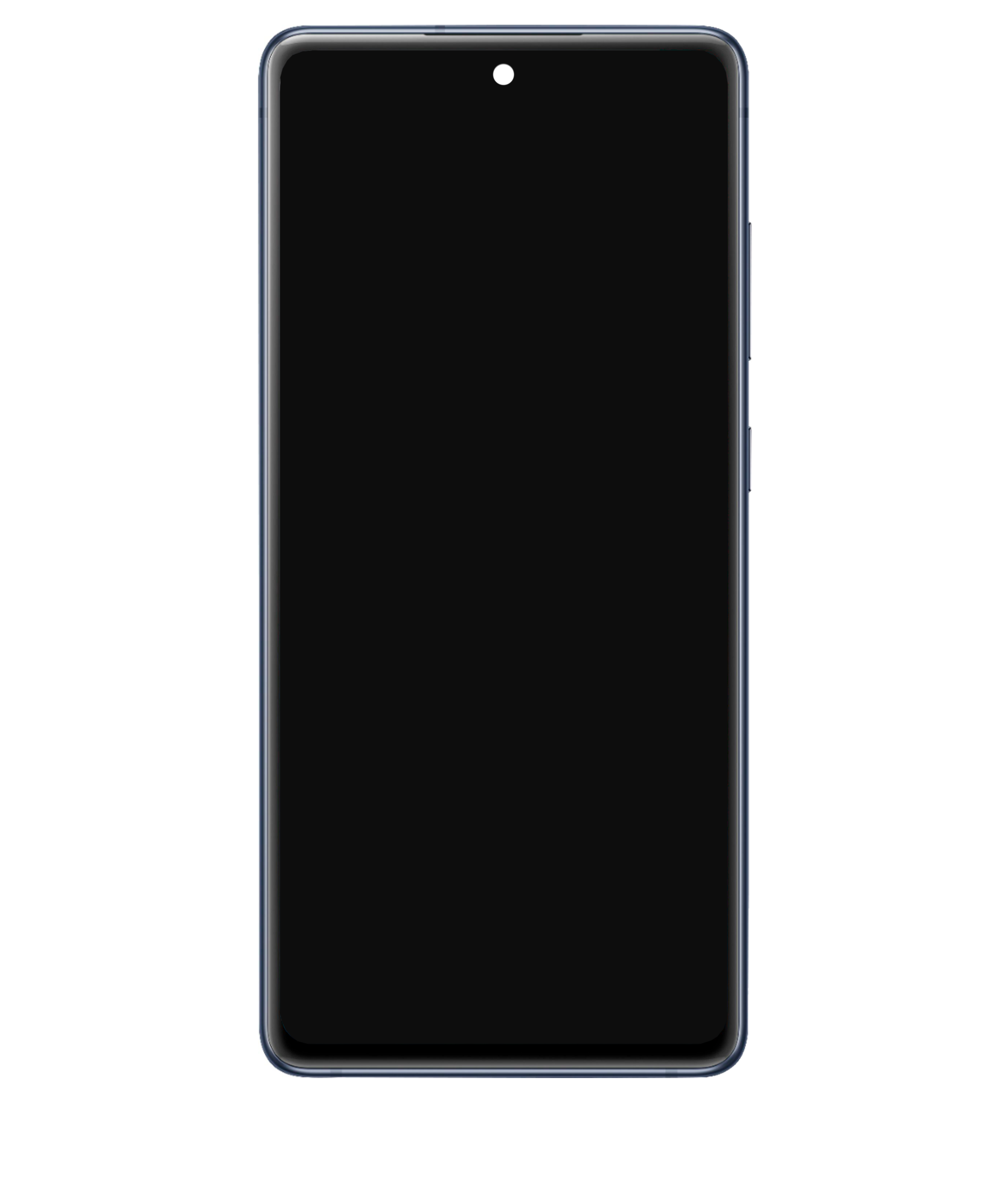 OLED Display mit Rahmen für Samsung Galaxy S20 FE 4G / 5G (professionell aufgearbeitet) (Cloud Navy) – Bild 2