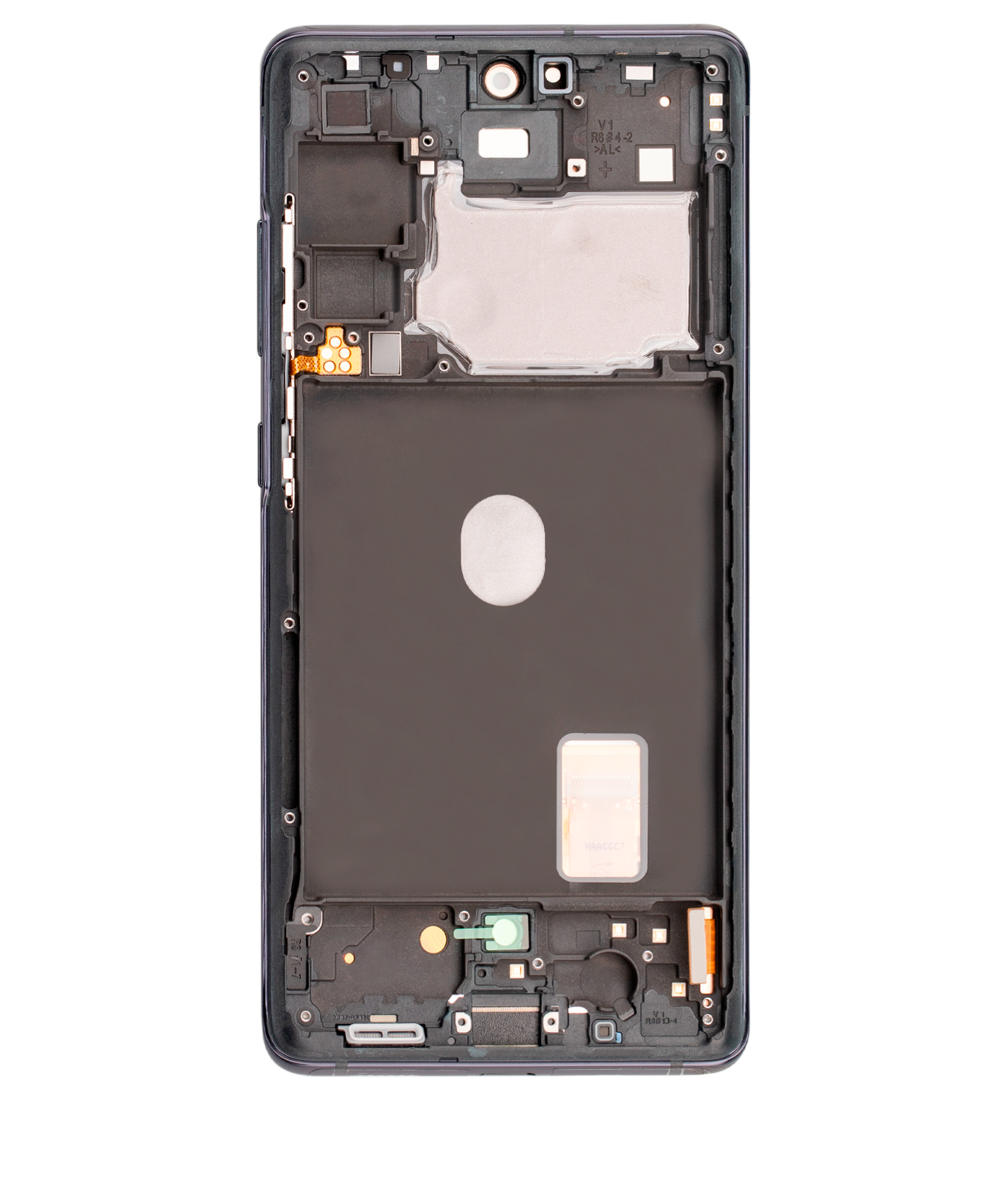 OLED Display mit Rahmen für Samsung Galaxy S20 FE 4G / 5G (professionell aufgearbeitet) (Cloud Navy) – Bild 4