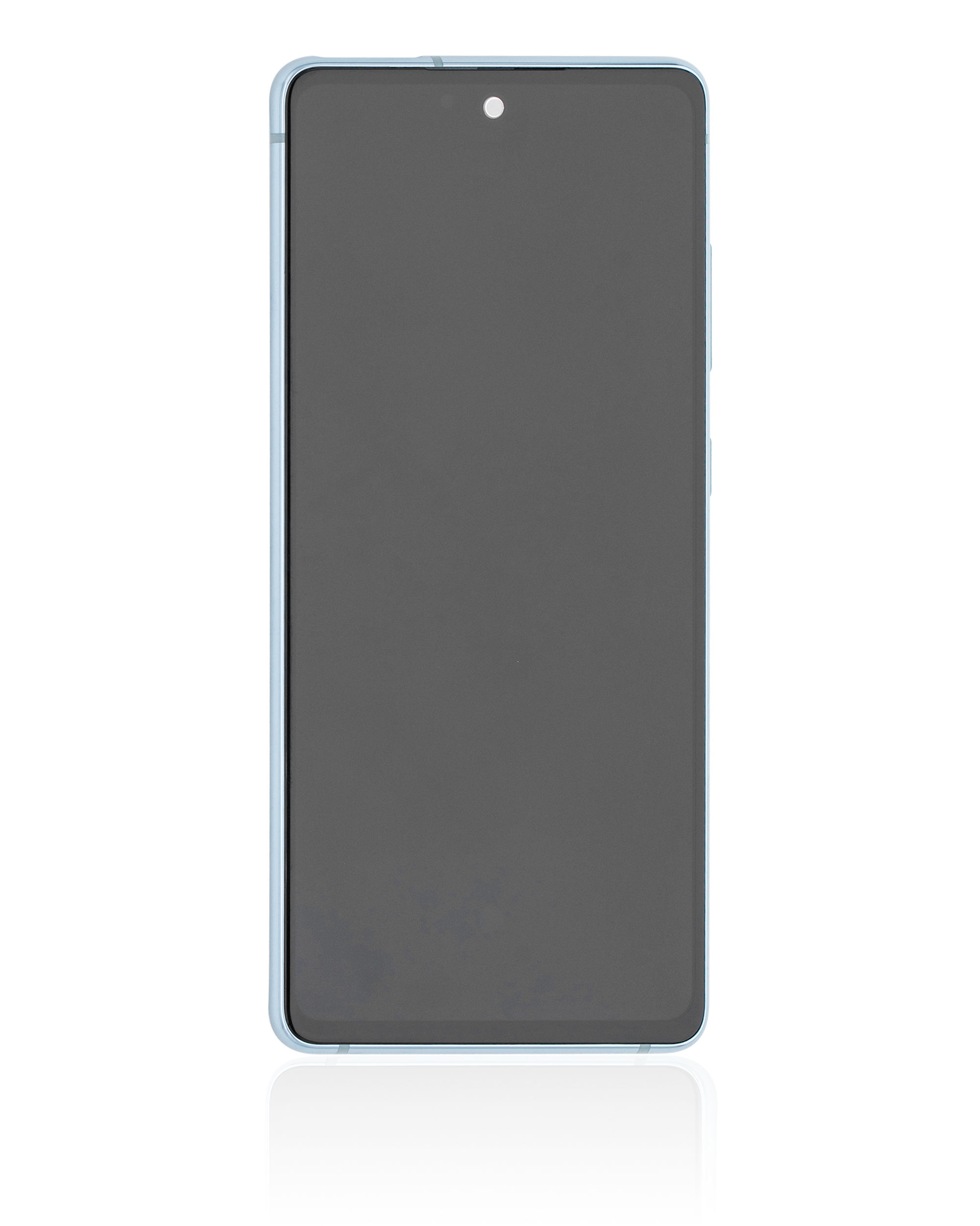 OLED Display mit Rahmen für Samsung Galaxy S20 FE 4G / 5G (professionell aufgearbeitet) (Cloud Mint) – Bild 3