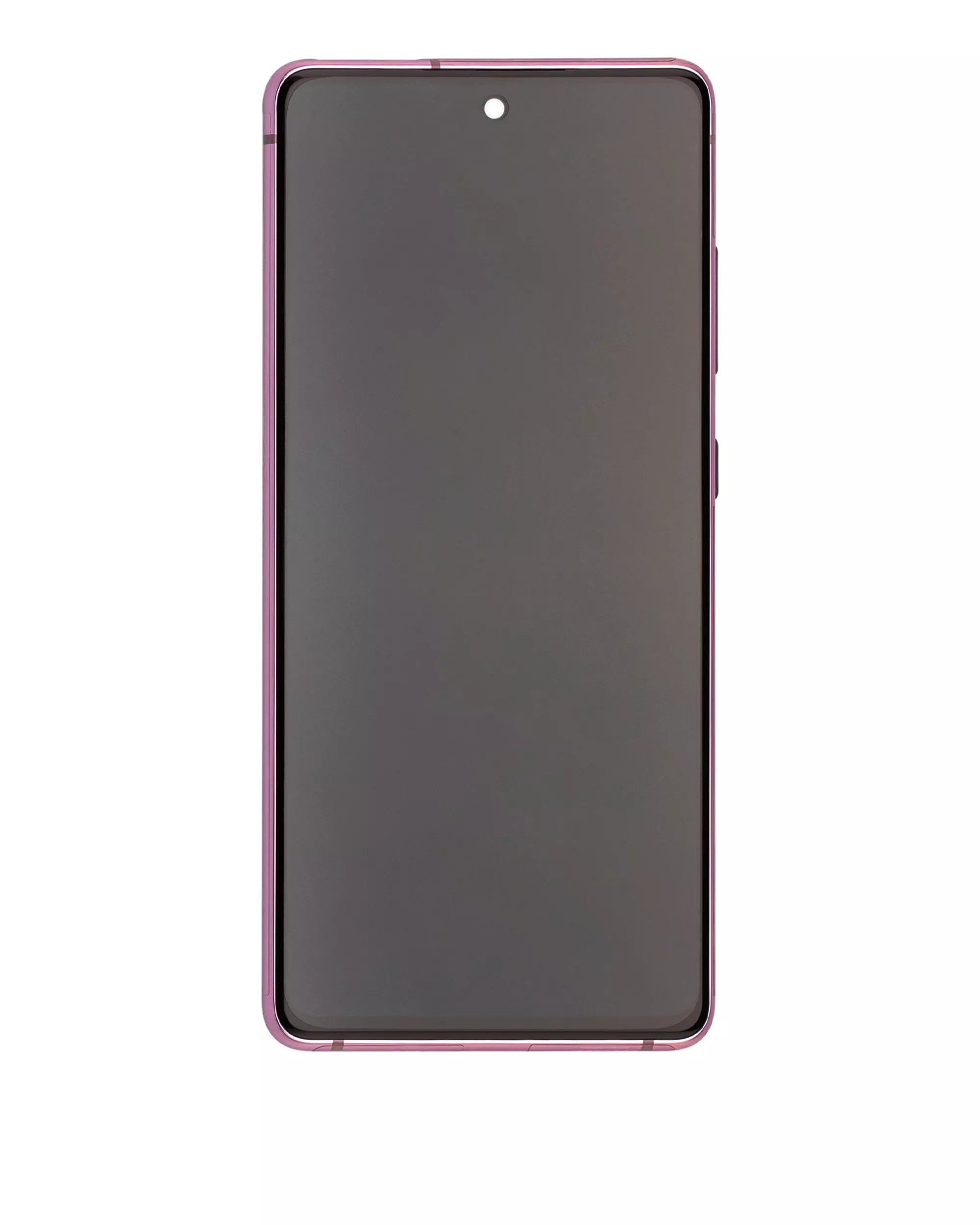 OLED Display mit Rahmen für Samsung Galaxy S20 FE 4G / 5G (Service Pack) (Cloud Lavender) – Bild 3