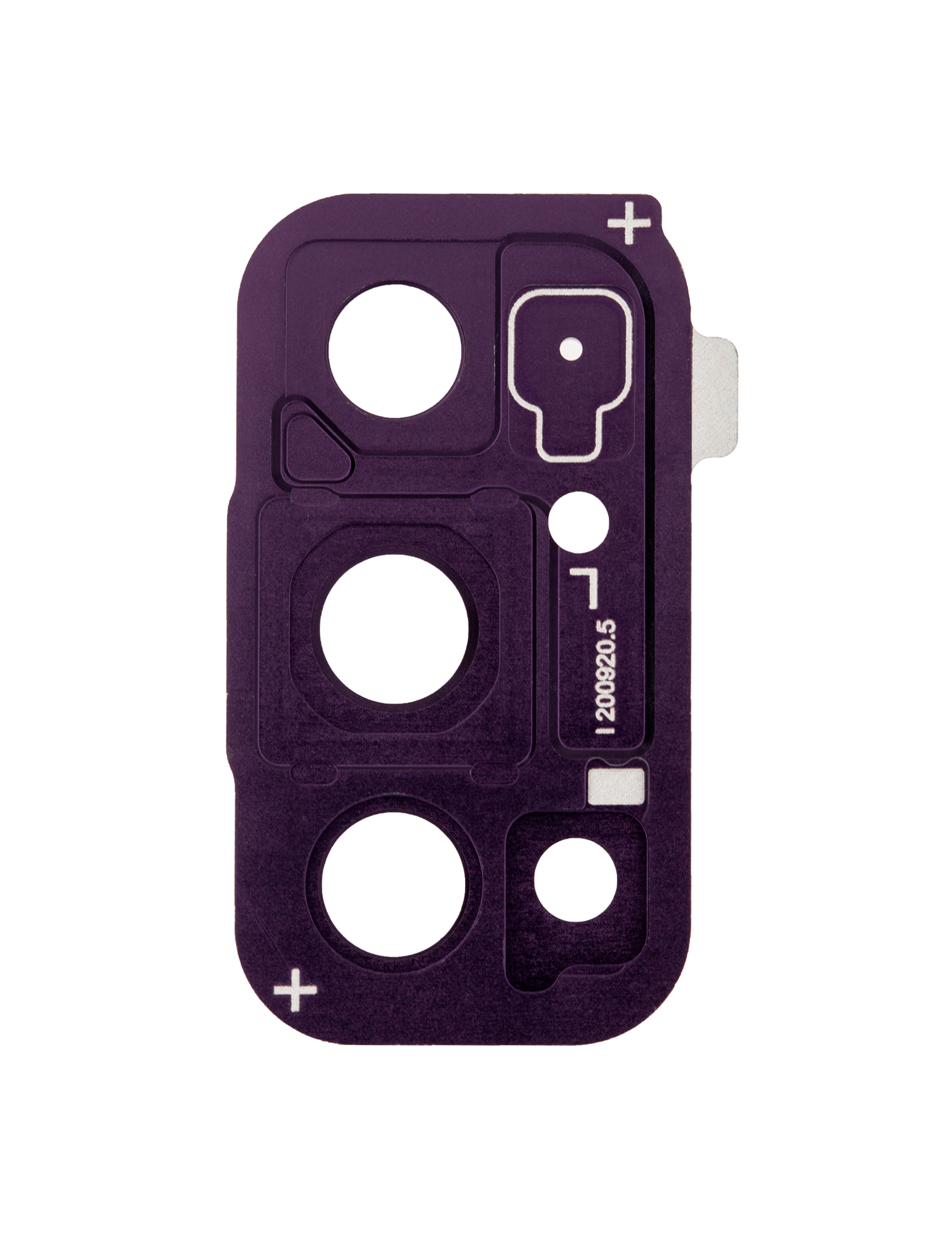 Rückkamera-Glas mit Abdeckung Blendenring für Samsung Galaxy S20 FE 4G / 5G (Purple (Violett)) – Bild 2