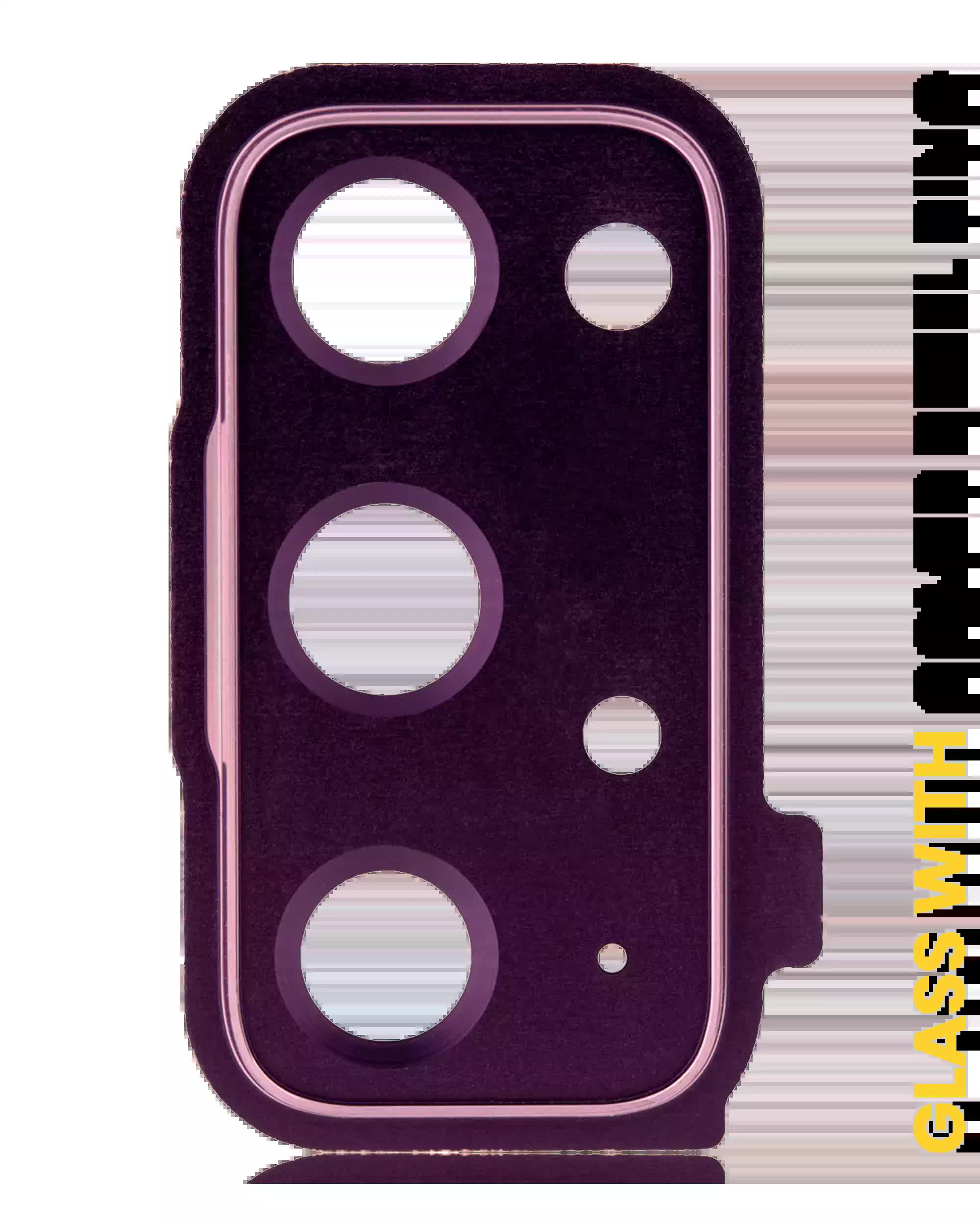 Rückkamera-Glas mit Abdeckung Blendenring für Samsung Galaxy S20 FE 4G / 5G (Purple (Violett))