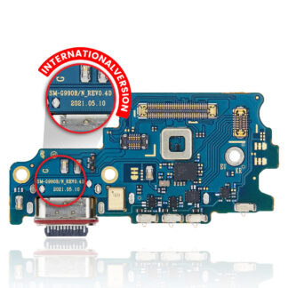 Ladebuchse mit SIM-Kartenleser für Samsung Galaxy S21 FE 5G (G990B/N) (International Version) (Premium)
