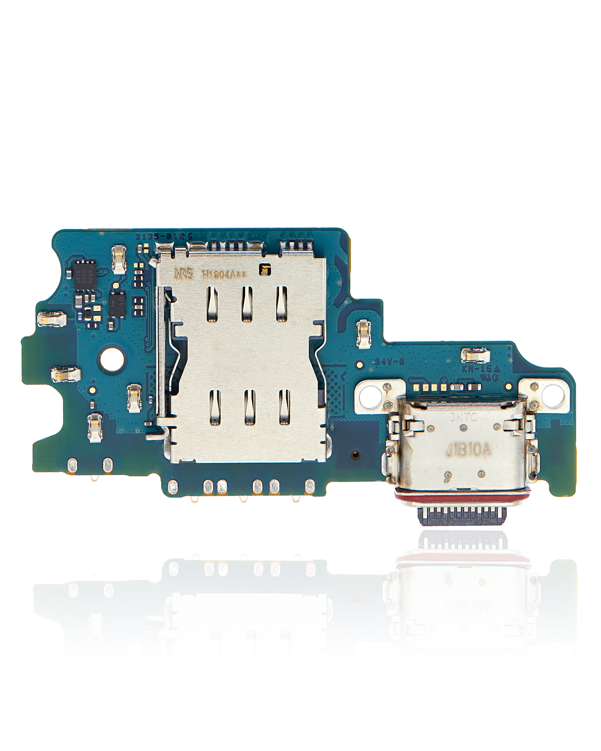 Ladebuchse mit SIM-Kartenleser für Samsung Galaxy S21 FE 5G (US-Version) (Premium) – Bild 3