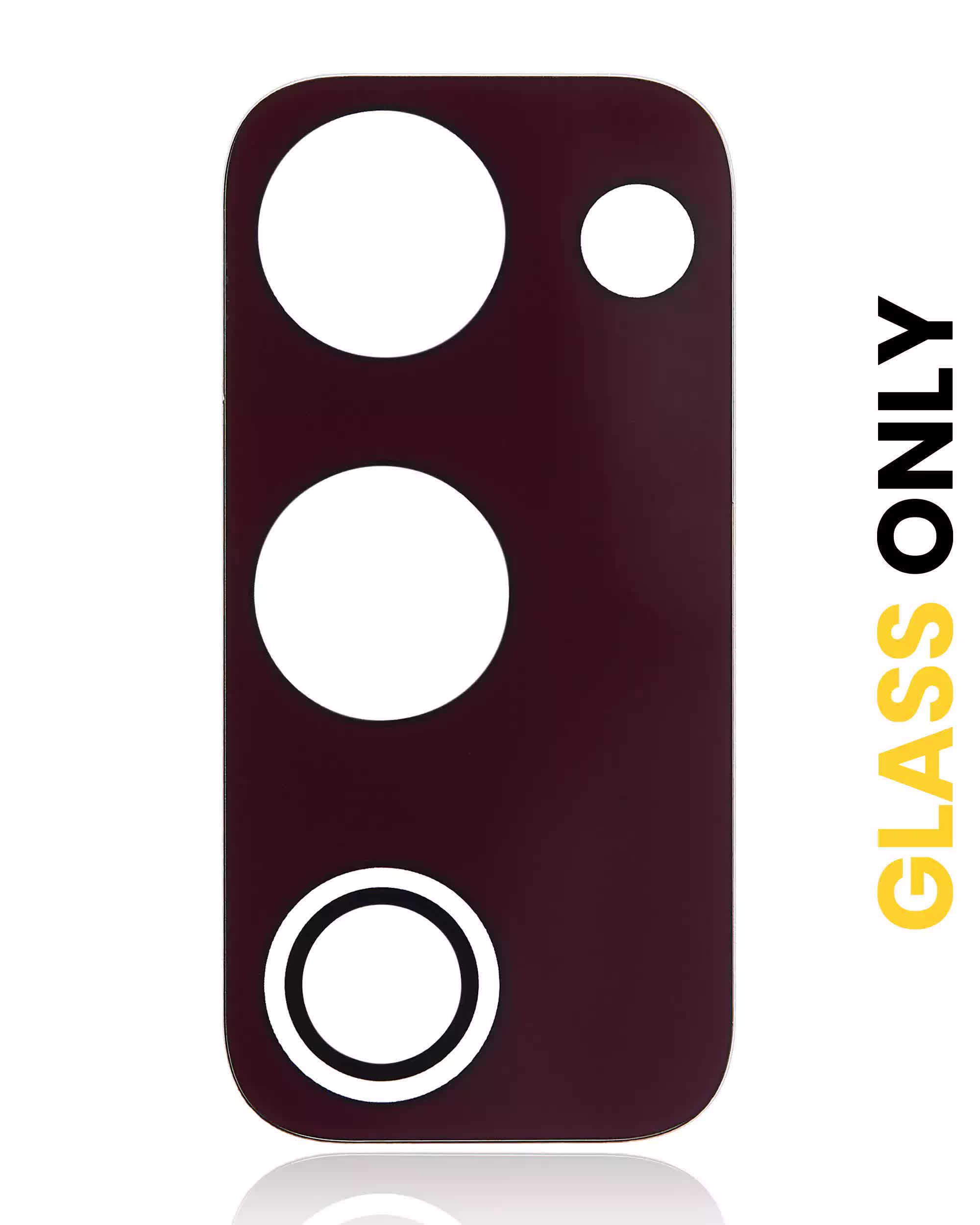Rückkamera-Glas (nur Glas) mit Klebefolie für Samsung Galaxy S20 FE 4G / 5G (Cloud Red) (10er-Pack)