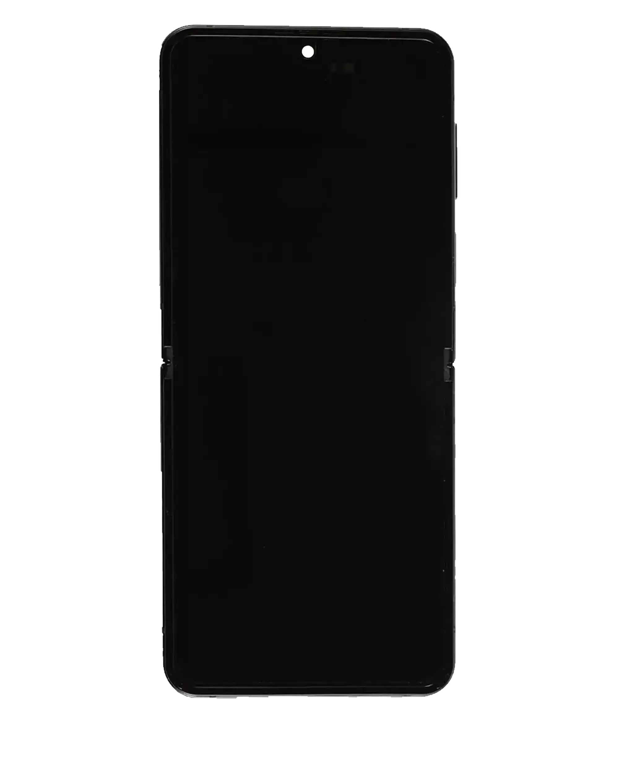 Inner OLED Display mit Rahmen für Samsung Galaxy Z Flip 4 5G (US & International) (Service Pack) (White (Weiß)) – Bild 2