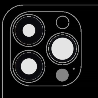 Rückkamera-Glas (nur Glas) mit Klebefolie für iPhone 13 Pro / 13 Pro Max (3-teiliges Set) (Aftermarket Plus)