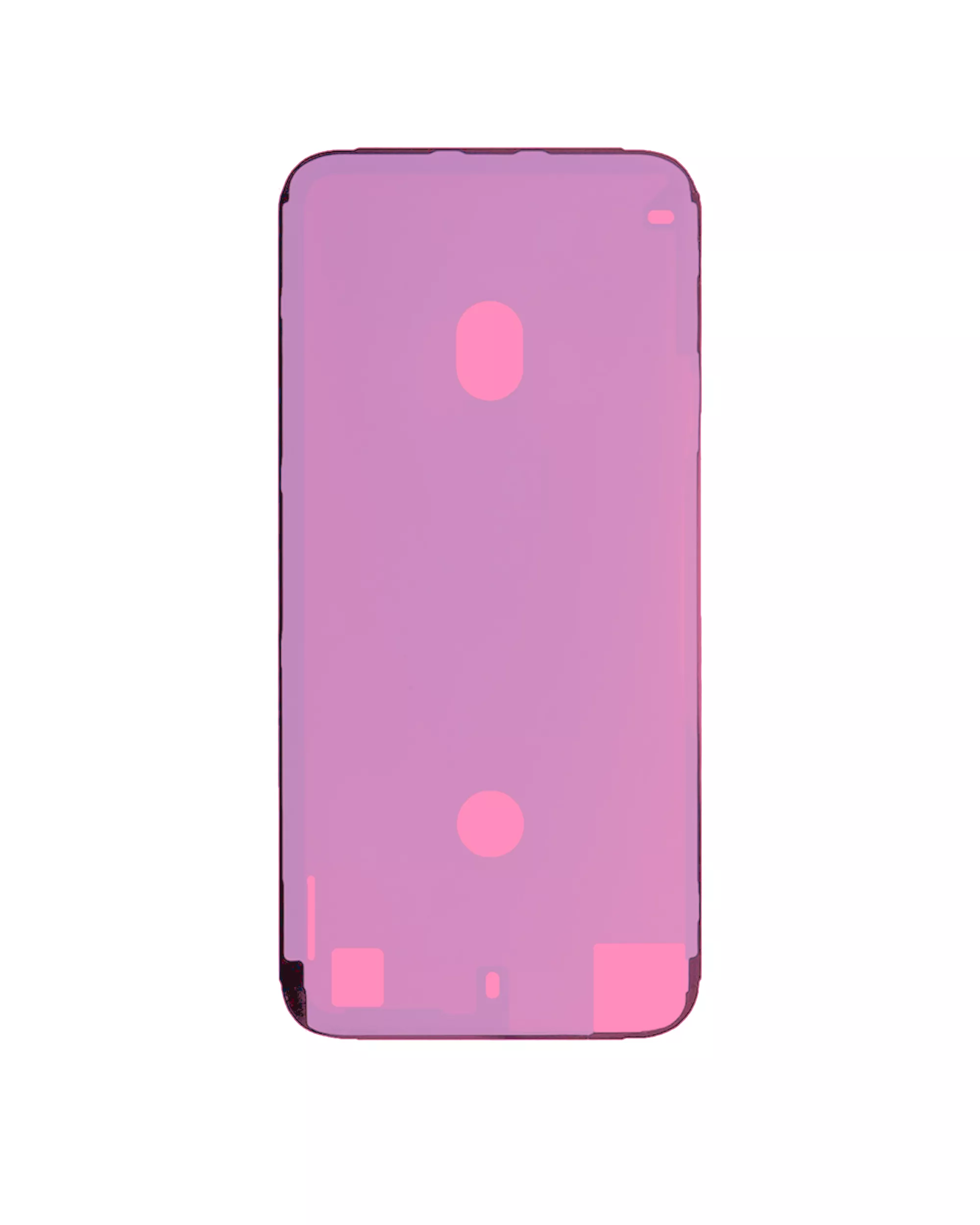 wasserdichte LCD-Klebefolie für iPhone 7 (Service Pack) (Black (Schwarz)) (30er-Pack) – Bild 3