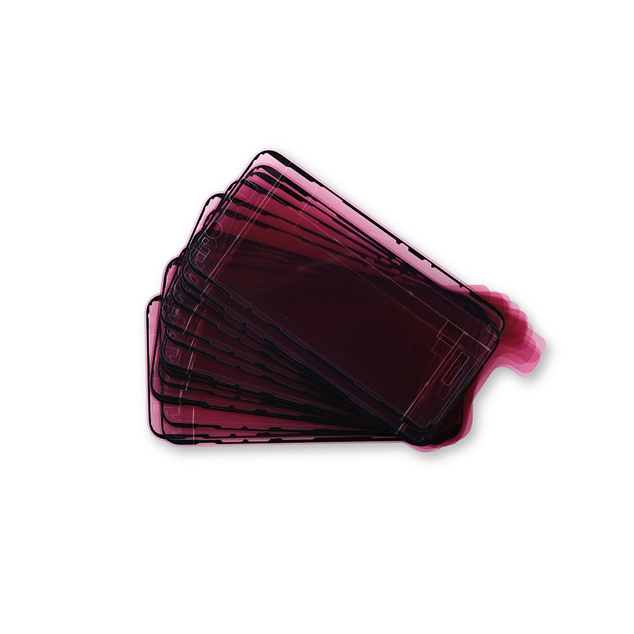 wasserdichte LCD-Klebefolie für iPhone 7 (Service Pack) (Black (Schwarz)) (30er-Pack) – Bild 4