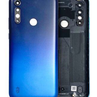 Rückdeckelglas für Motorola Moto G8 Power Lite (XT2055 / 2020) (Royal Blue)