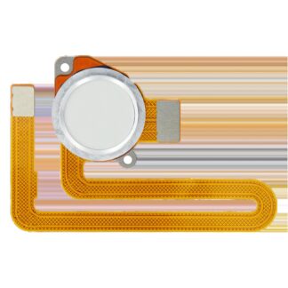 Fingerabdrucksensor mit Flexkabel für Motorola Moto G8 Power (XT2041-1 / XT2041-3 / 2020) (White (Weiß))