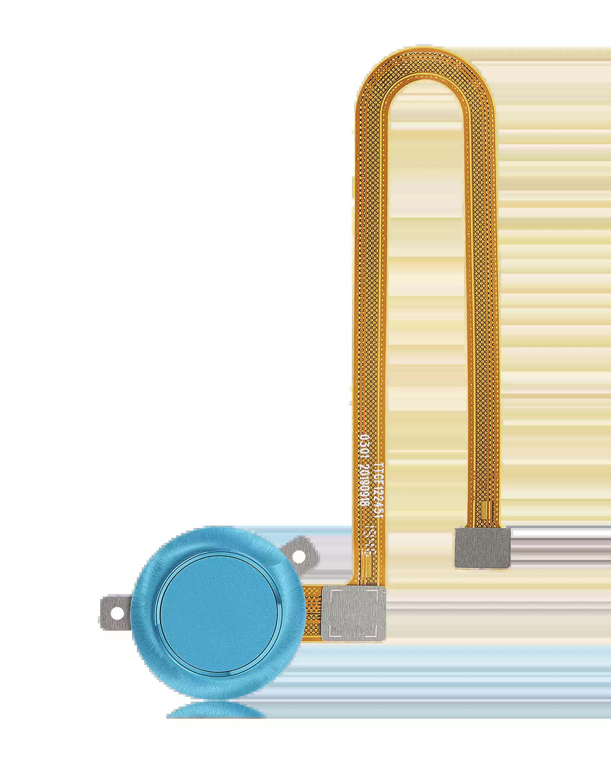 Fingerabdrucksensor mit Flexkabel für Motorola Moto G8 Power Lite (XT2055 / 2020) (Arctic Blue)