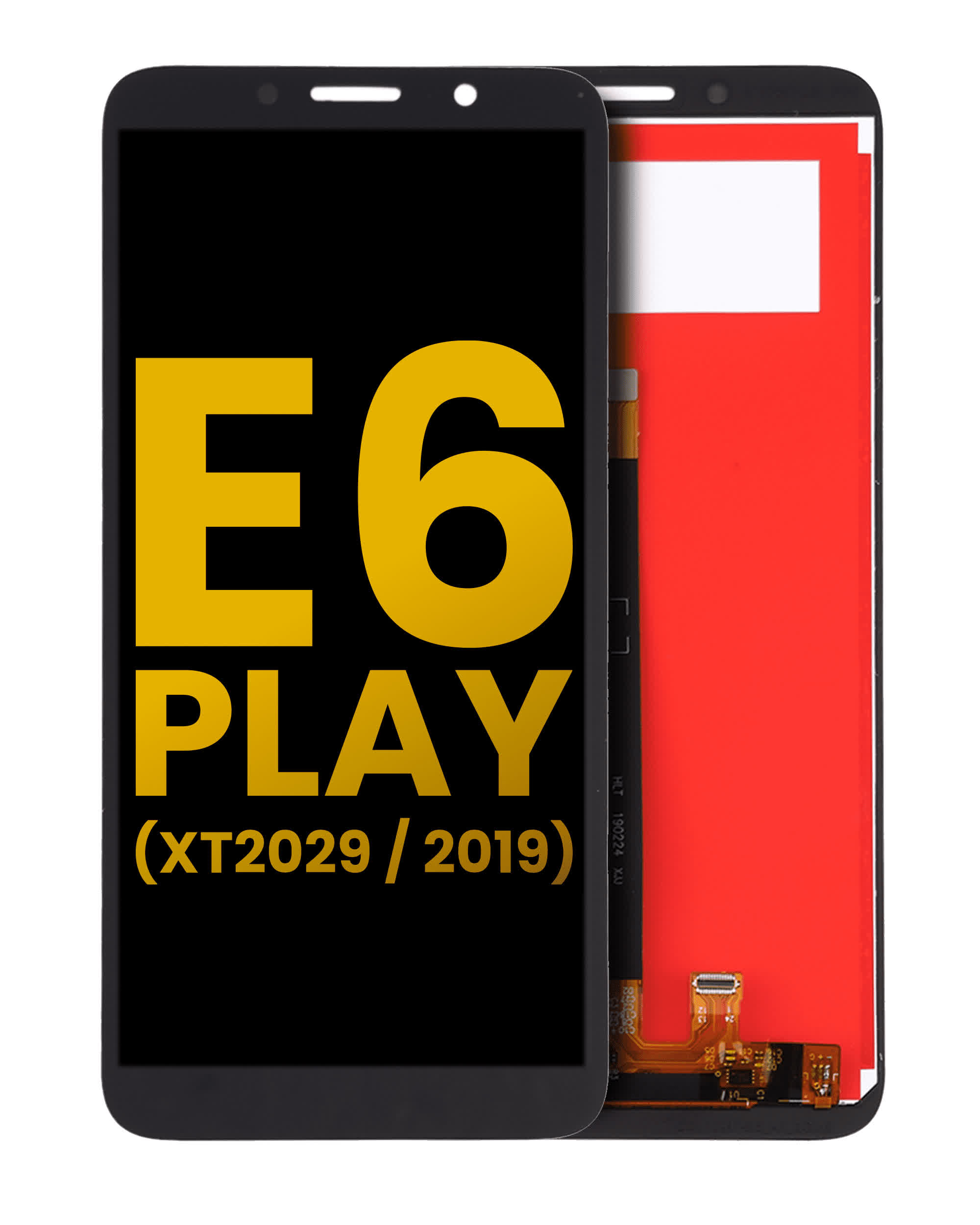 LCD Display ohne Rahmen für Motorola Moto E6 Play (XT2029 / 2019) (professionell aufgearbeitet)