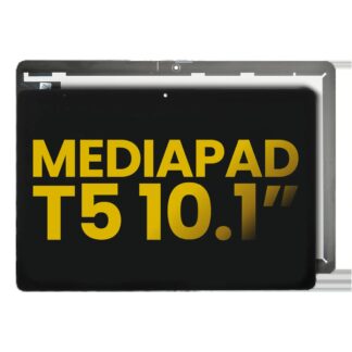 LCD Display ohne Rahmen für Huawei MediaPad T5 10.1" (WiFi Version) (professionell aufgearbeitet) (Black (Schwarz))