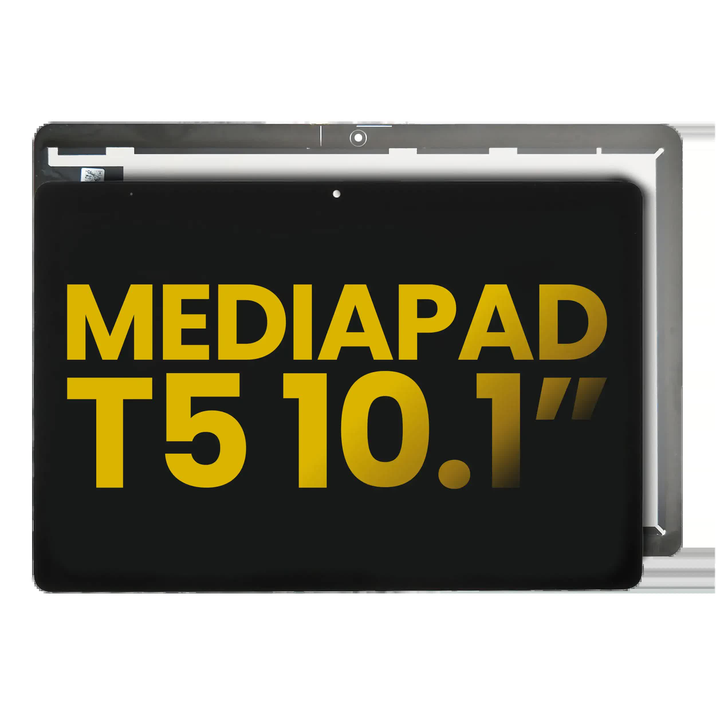 LCD Display ohne Rahmen für Huawei MediaPad T5 10.1" (WiFi Version) (professionell aufgearbeitet) (Black (Schwarz))