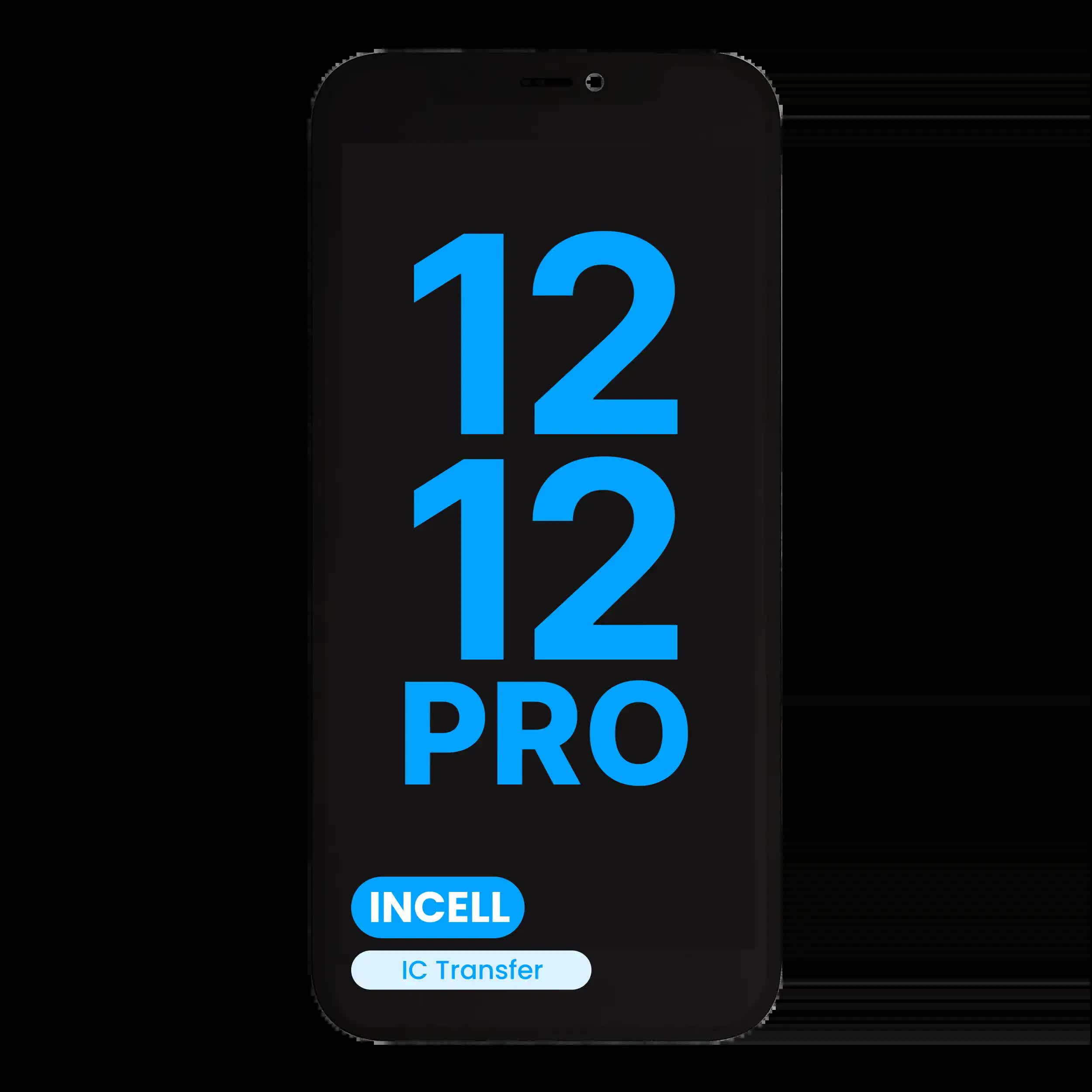 LCD Display für iPhone 12 / 12 Pro (Aftermarket: AQ7 / Incell)