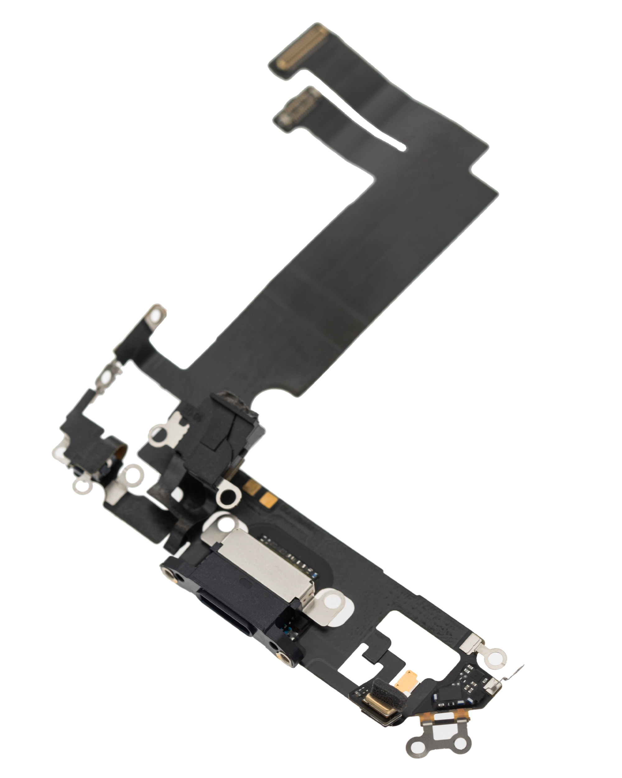 Ladebuchse Flexkabel für iPhone 12 Mini (Premium) (Black (Schwarz)) – Bild 4