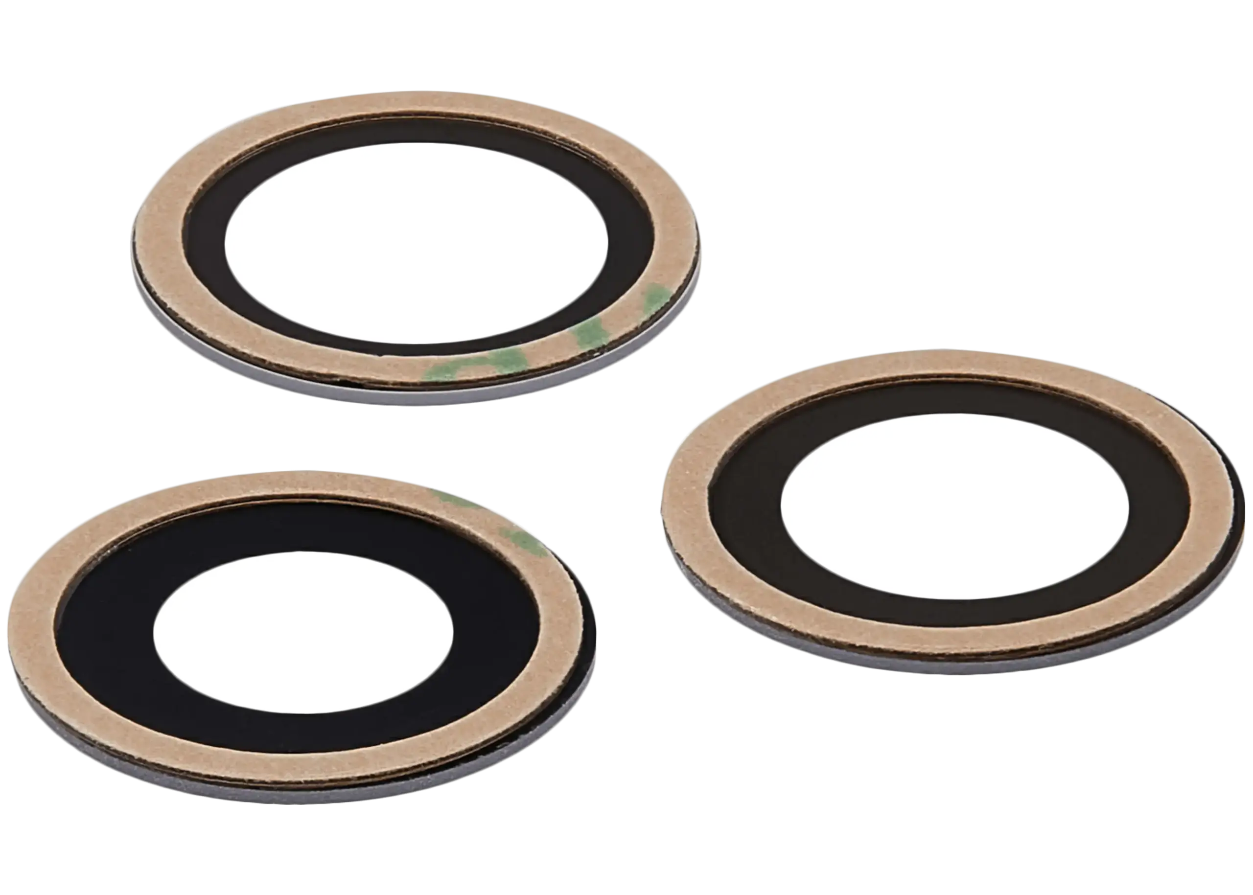 Rückkamera-Glas (nur Glas) mit Klebefolie für iPhone 12 Pro Max (3-teiliges Set) (Aftermarket Plus) (10er-Pack) – Bild 4