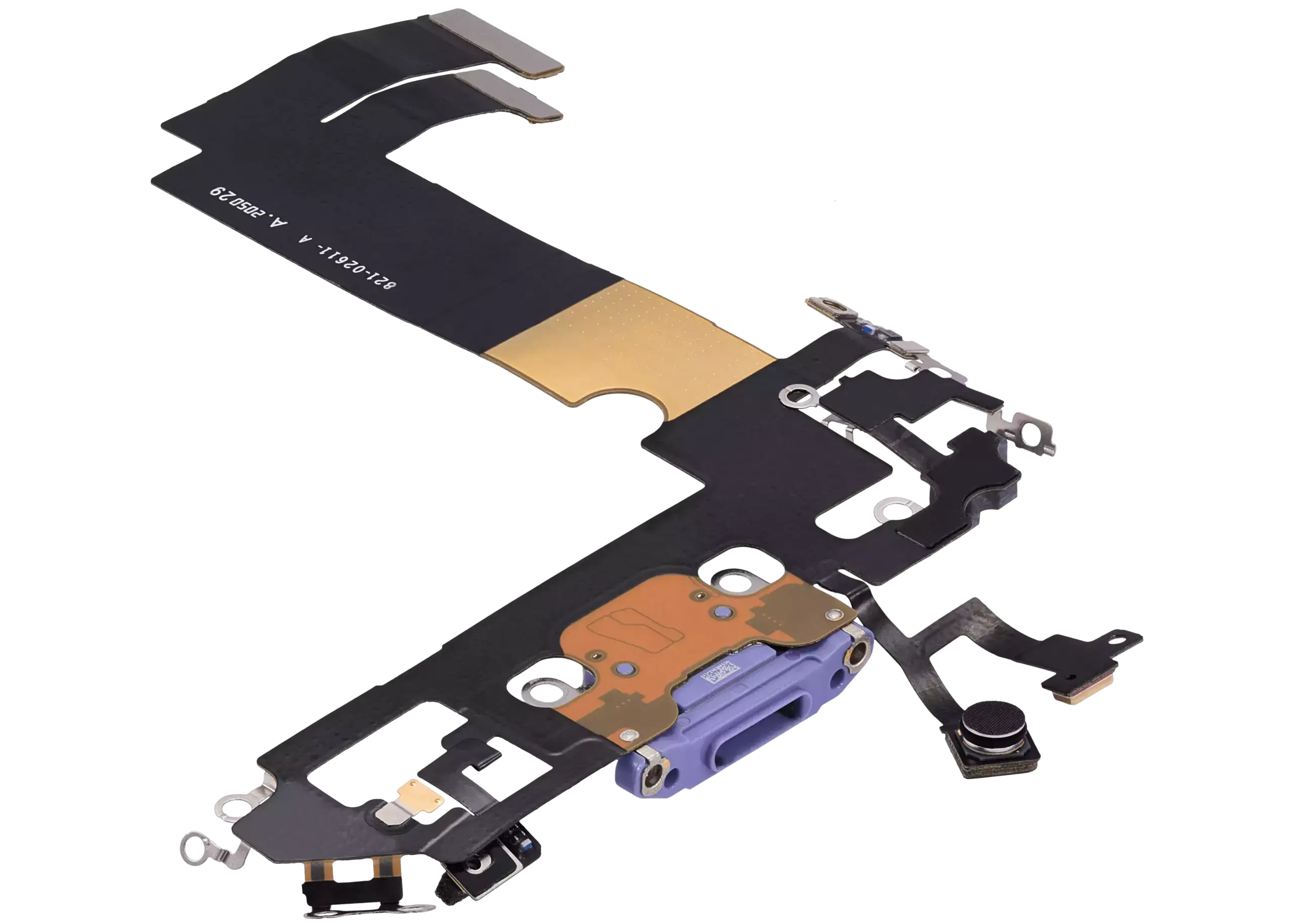 Ladebuchse Flexkabel für iPhone 12 Mini (ausgebautes Originalteil) (Purple (Violett)) – Bild 4