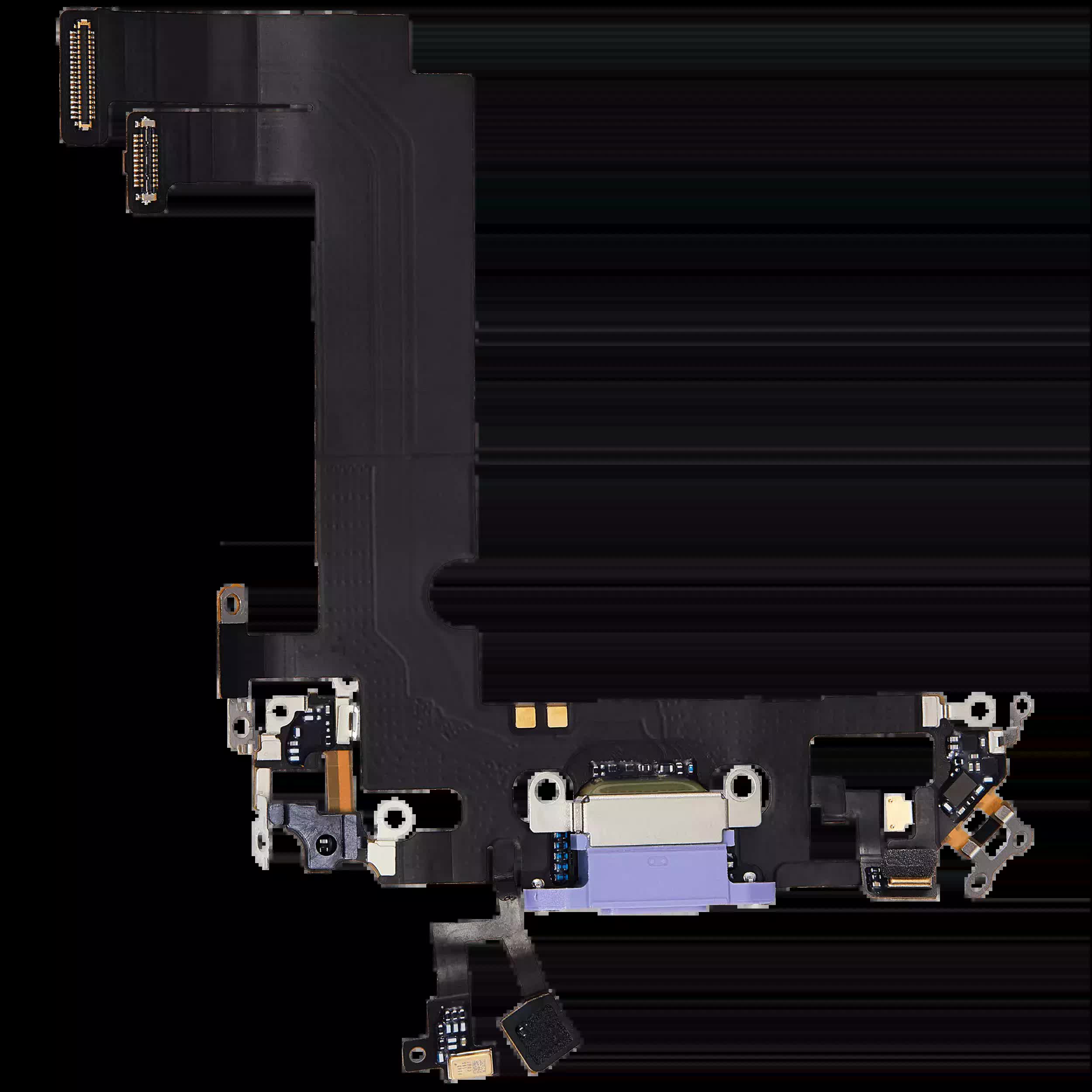 Ladebuchse Flexkabel für iPhone 12 Mini (ausgebautes Originalteil) (Purple (Violett))