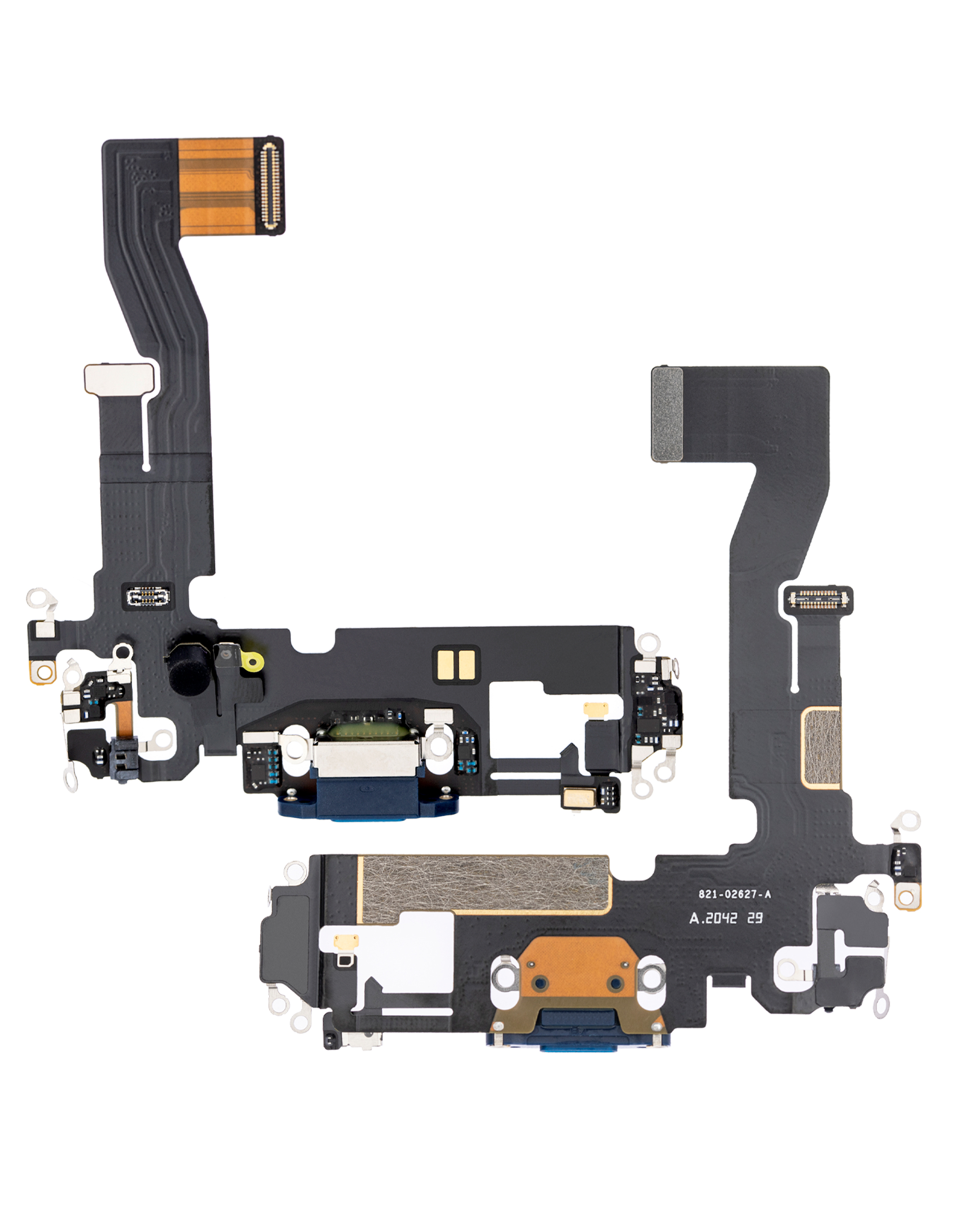 Ladebuchse Flexkabel für iPhone 12 Pro (Premium) (Pacific Blue) – Bild 2