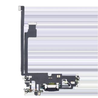 Ladebuchse Flexkabel für iPhone 12 Pro Max (Premium) (Graphite)