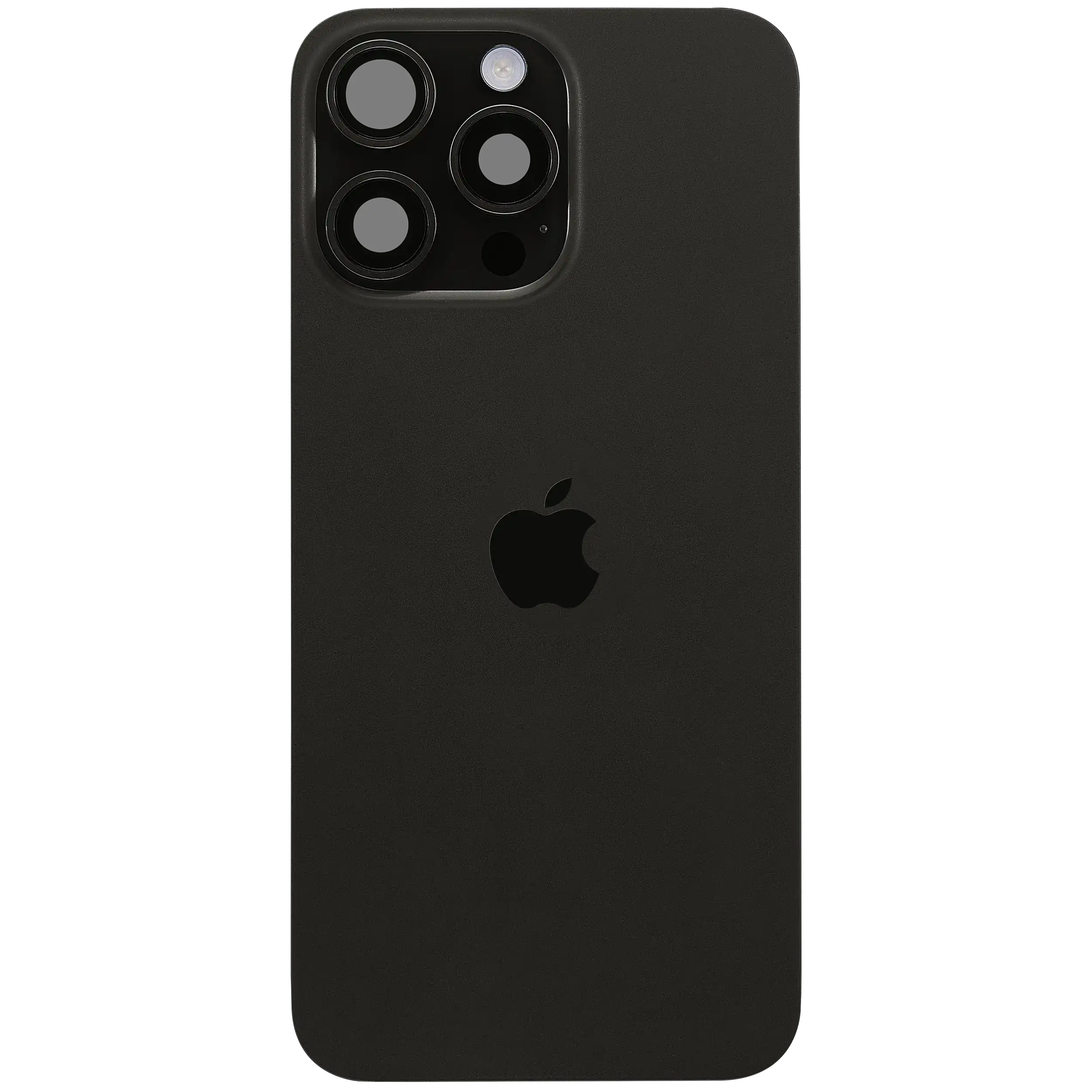 Rückglas mit MagSafe Magnet & NFC & Taschenlampen-Flexkabel für IPhone 15 Pro Max (Original) (Black Titanium) – Bild 3