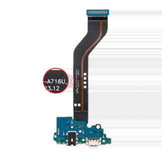 Ladebuchse mit Kopfhörerbuchse für Samsung Galaxy A71 5G (A716U / 2020) (US-Version) (Premium)