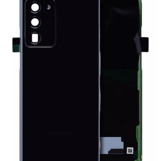 Rückdeckelglas mit Kameraglas für Samsung Galaxy Note 20 Ultra (Service Pack) (Mystic Black)
